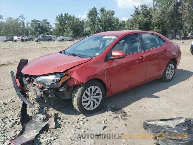 5YFBURHE1KP910962 TOYOTA COROLLA 2019