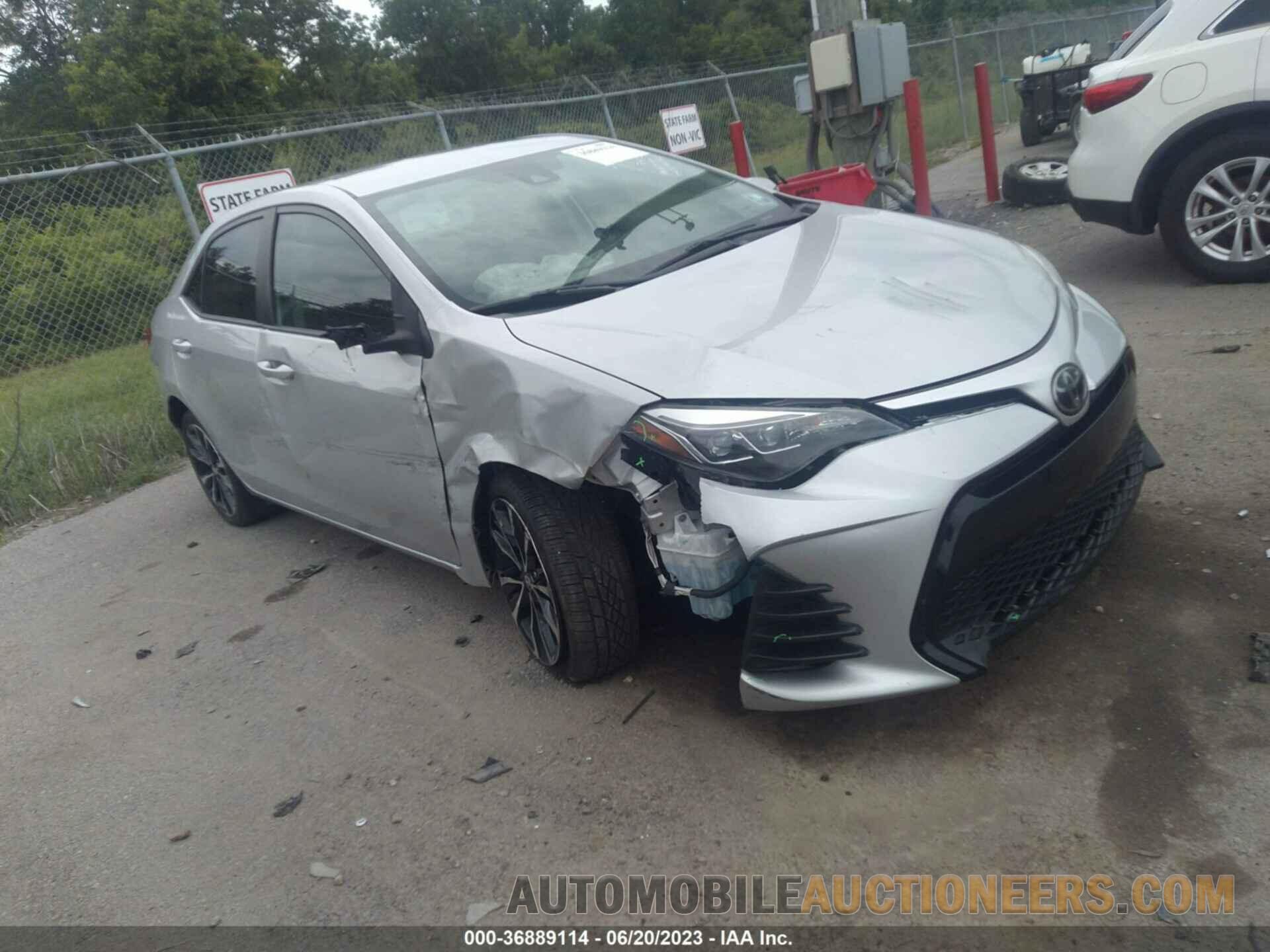 5YFBURHE1KP918365 TOYOTA COROLLA 2019