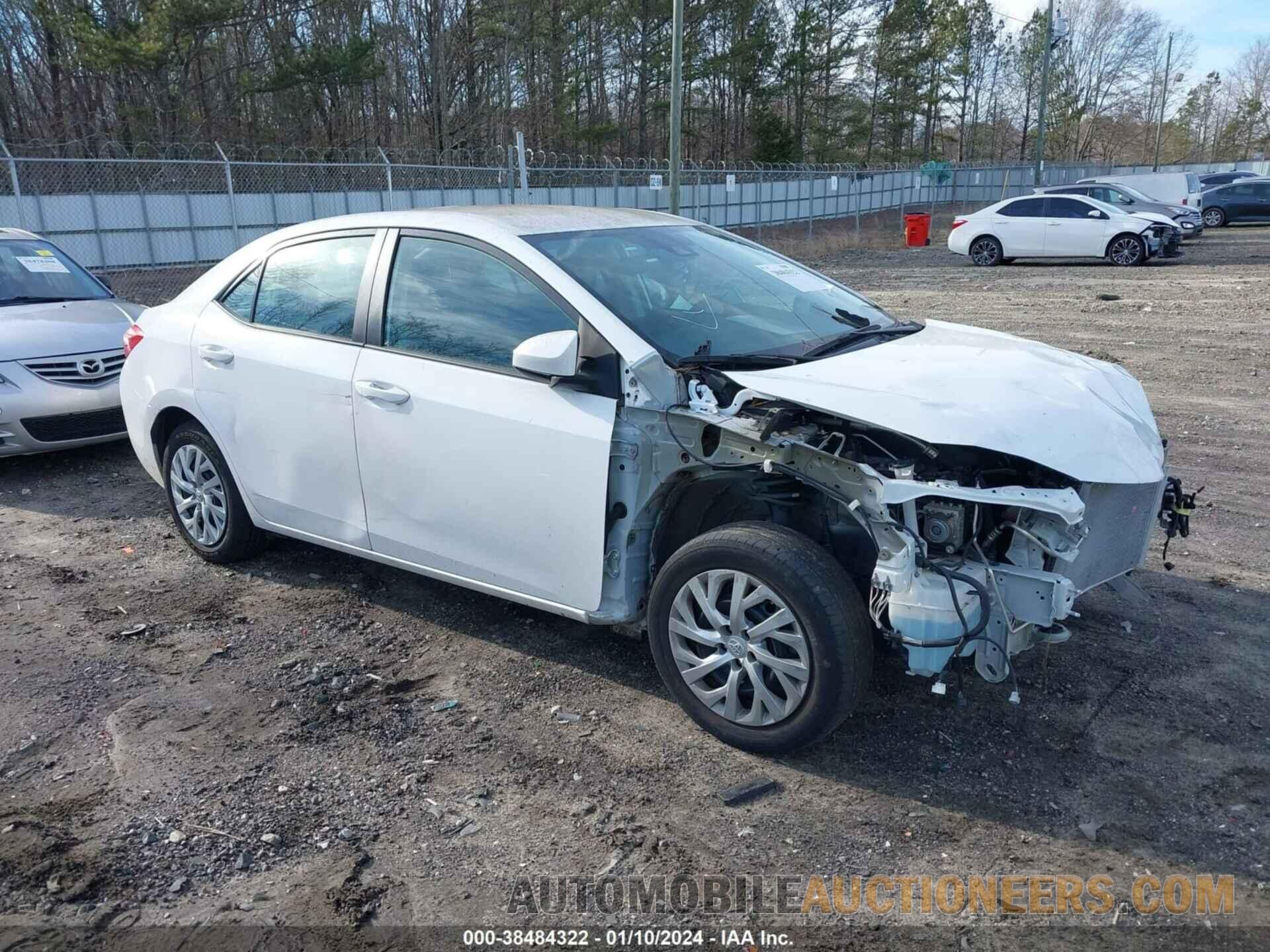 5YFBURHE1KP935487 TOYOTA COROLLA 2019