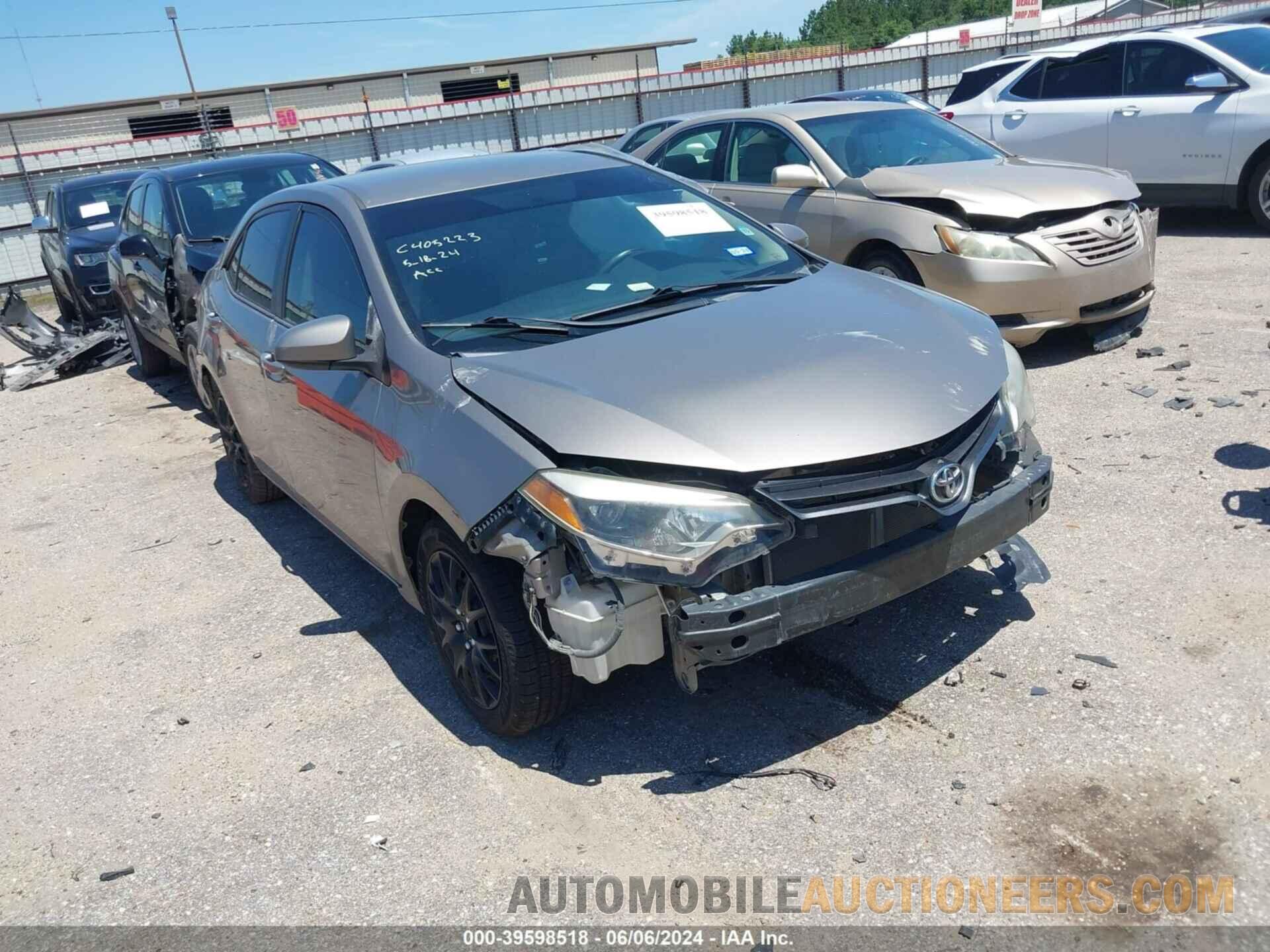 5YFBURHE2FP181778 TOYOTA COROLLA 2015