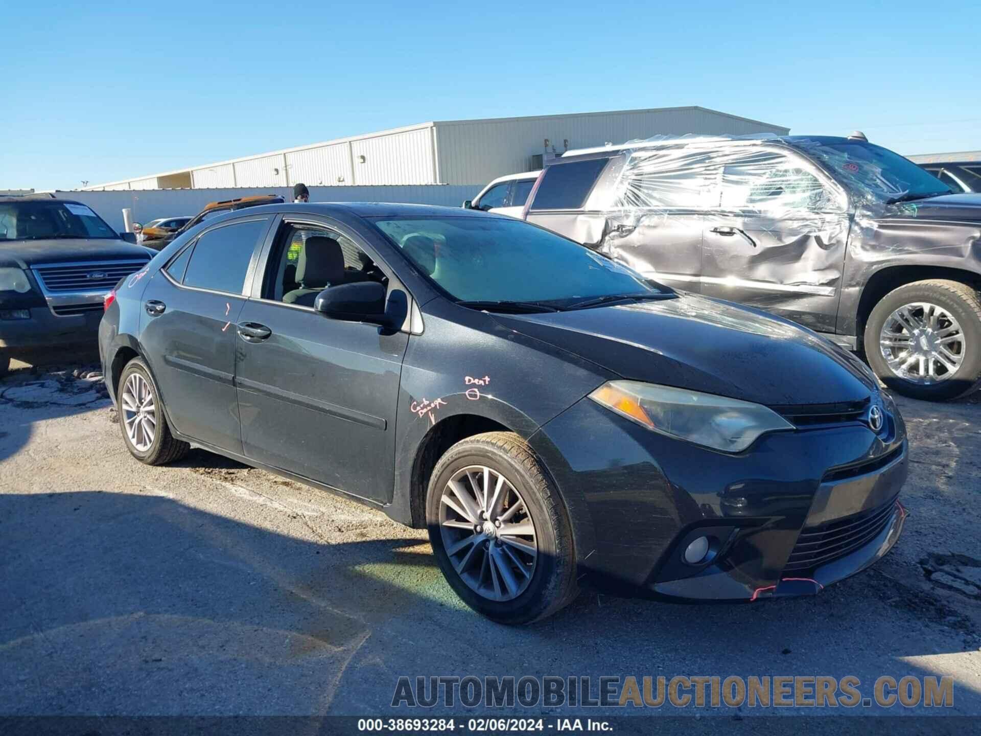 5YFBURHE2FP186253 TOYOTA COROLLA 2015