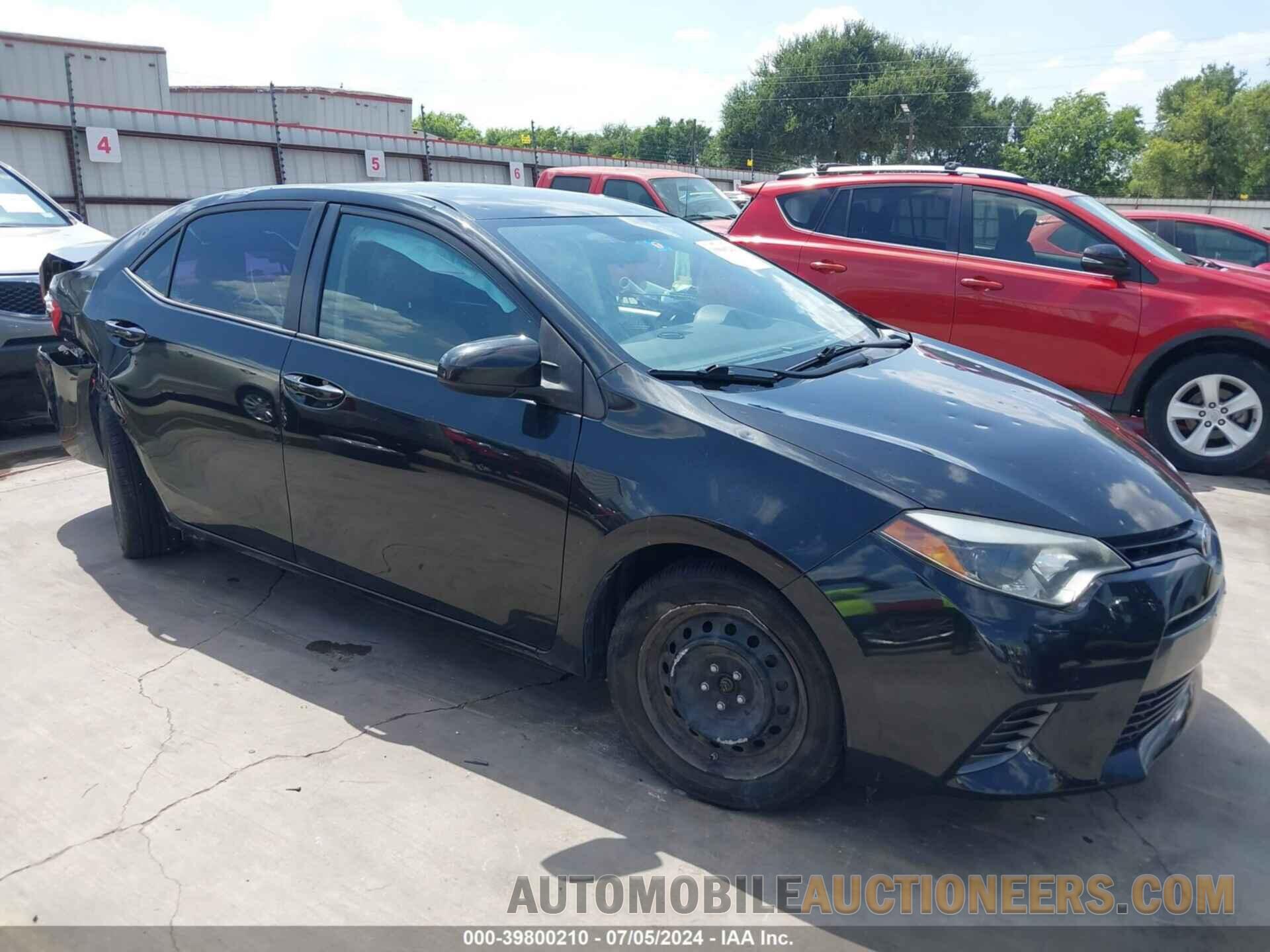 5YFBURHE2FP187340 TOYOTA COROLLA 2015