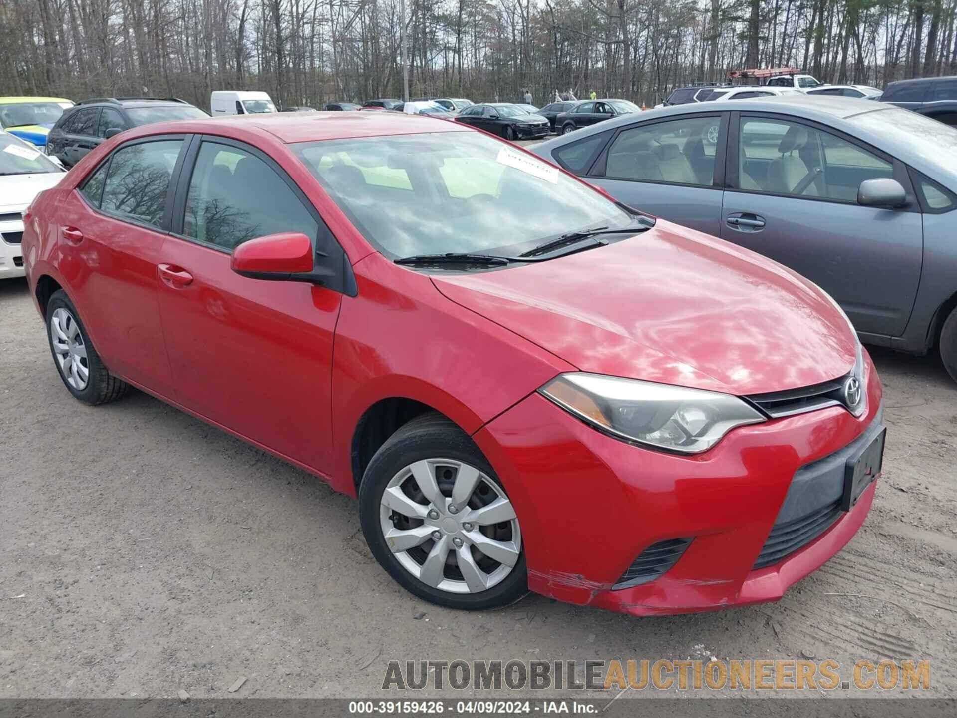 5YFBURHE2FP206677 TOYOTA COROLLA 2015