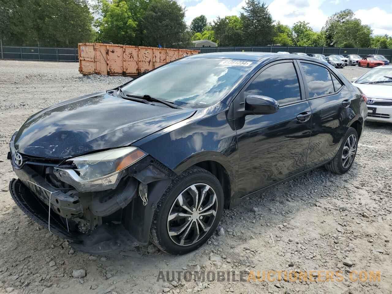 5YFBURHE2FP221051 TOYOTA COROLLA 2015