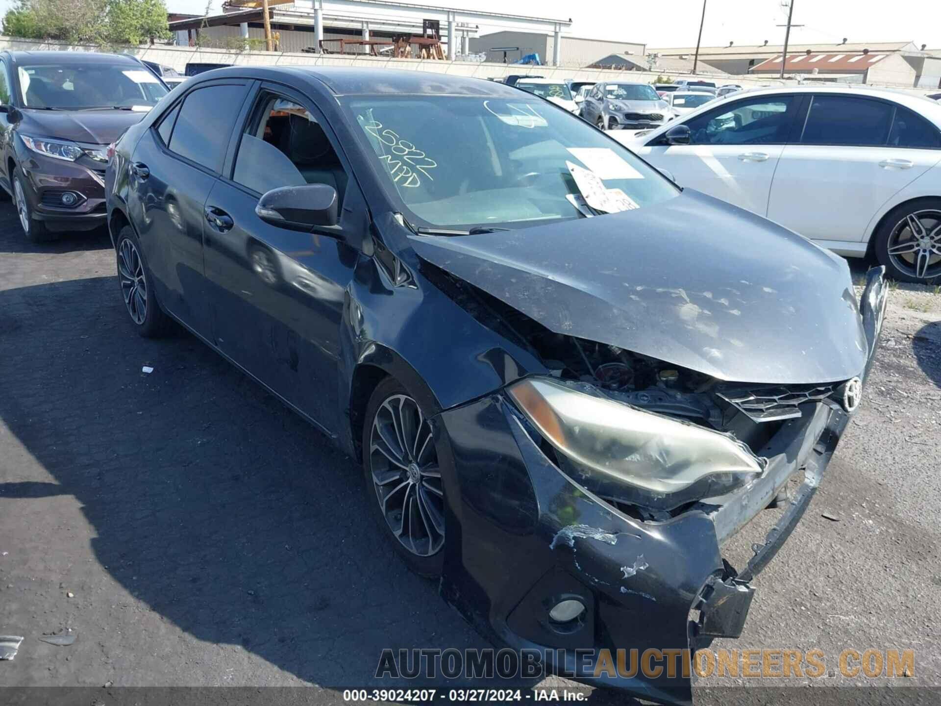 5YFBURHE2FP221521 TOYOTA COROLLA 2015