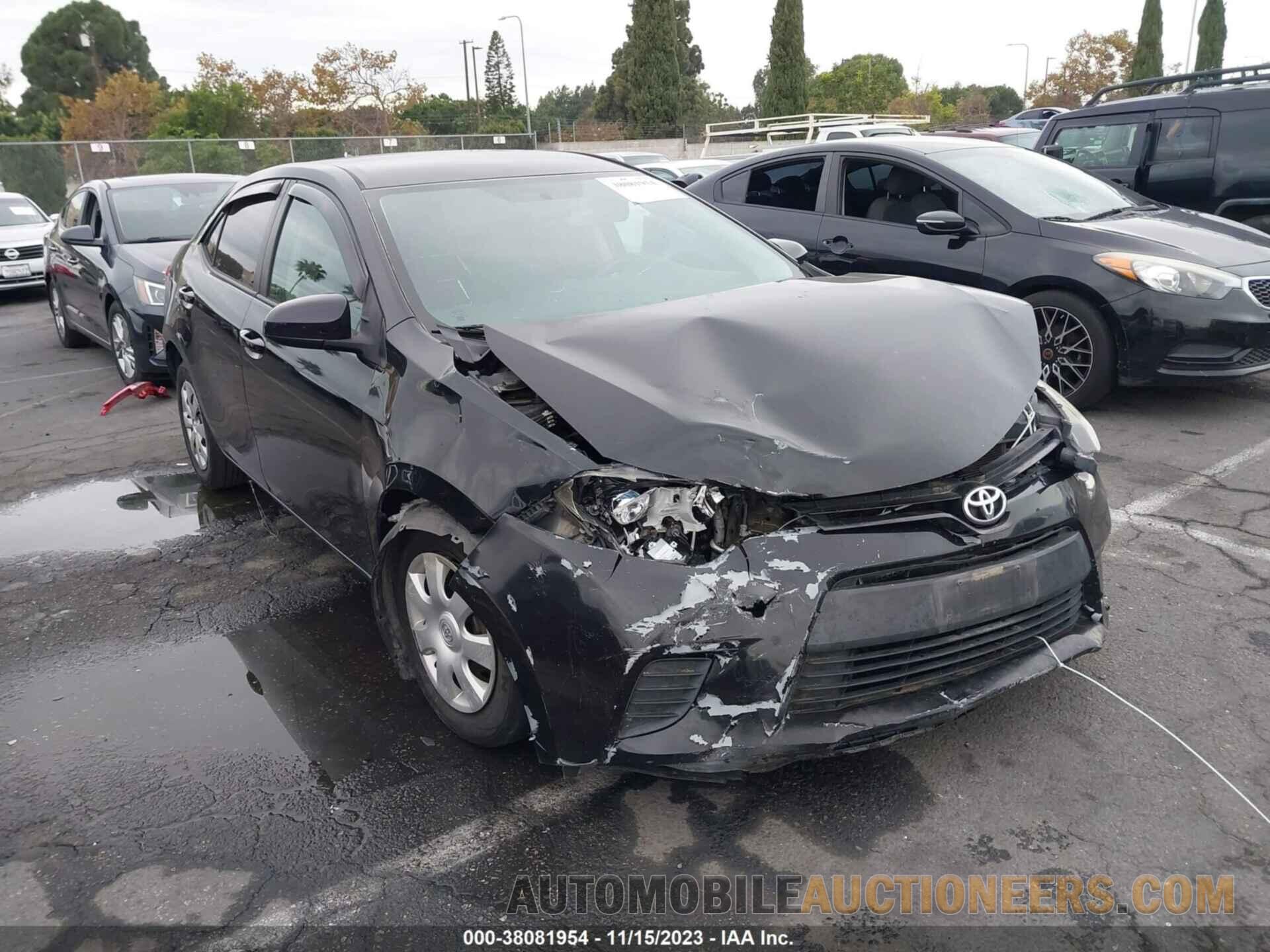 5YFBURHE2FP222894 TOYOTA COROLLA 2015