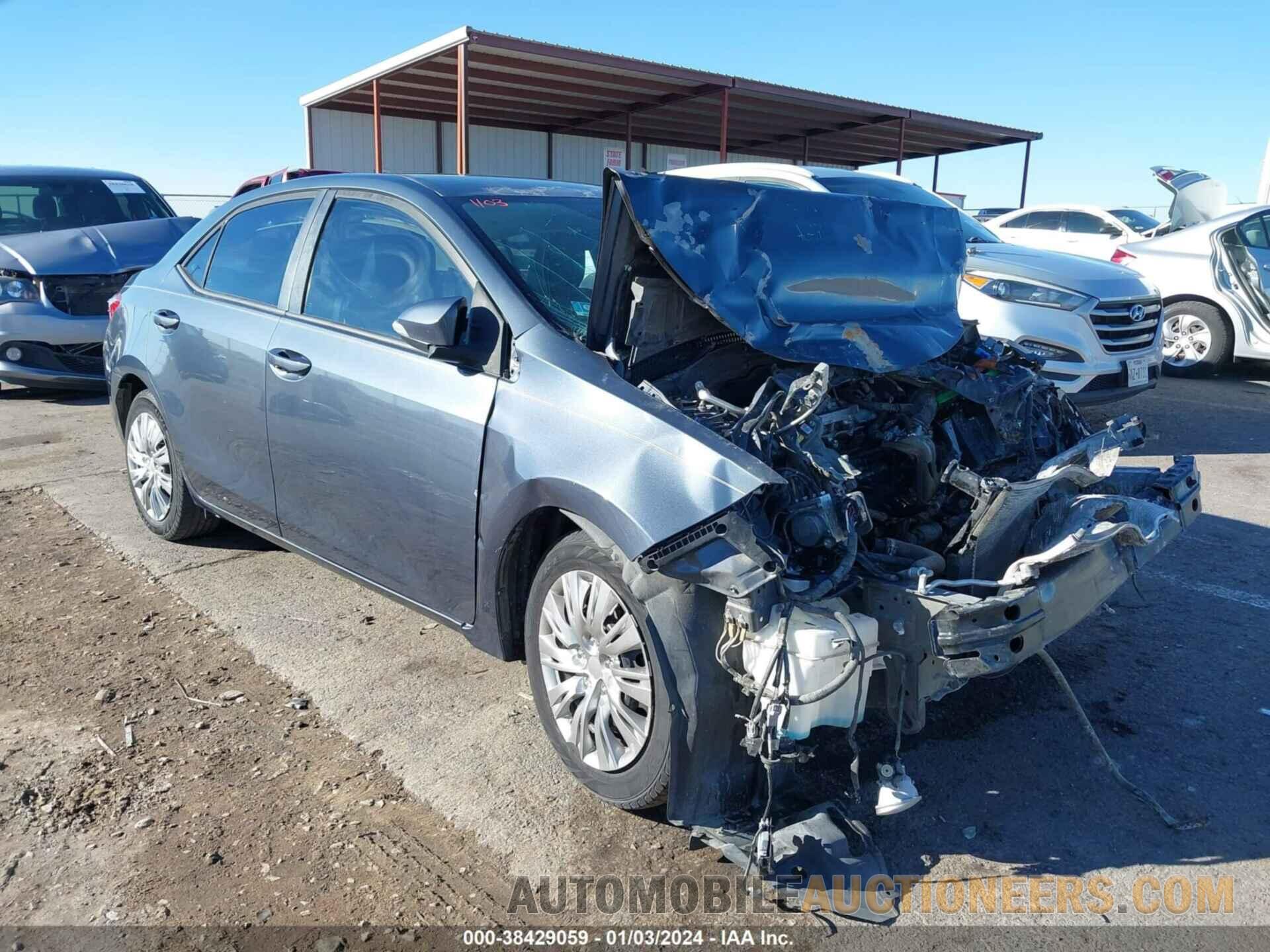 5YFBURHE2FP222961 TOYOTA COROLLA 2015