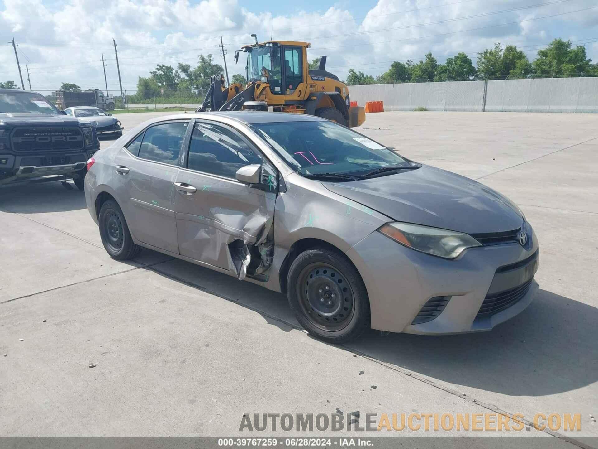 5YFBURHE2FP223558 TOYOTA COROLLA 2015