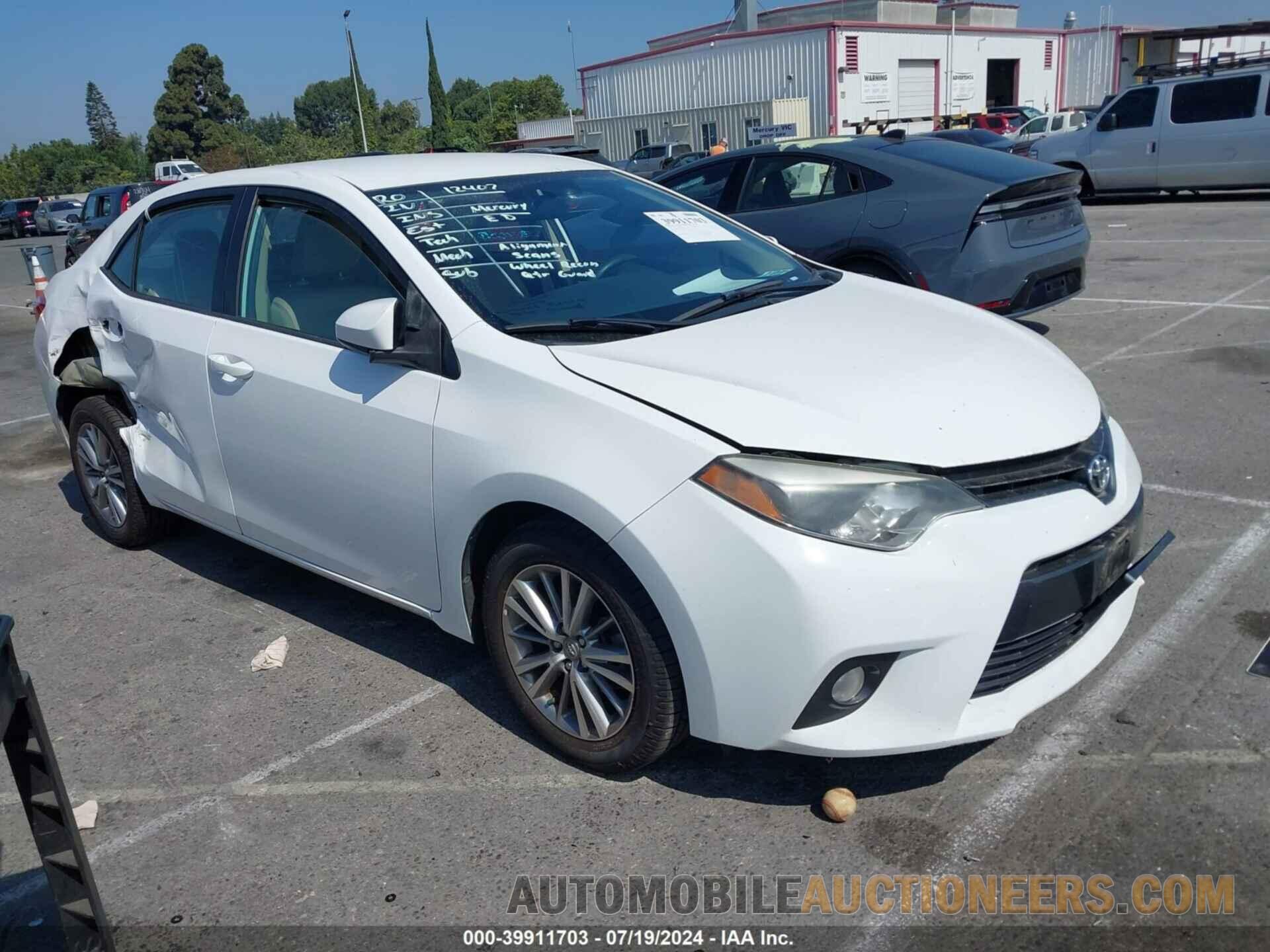 5YFBURHE2FP228629 TOYOTA COROLLA 2015