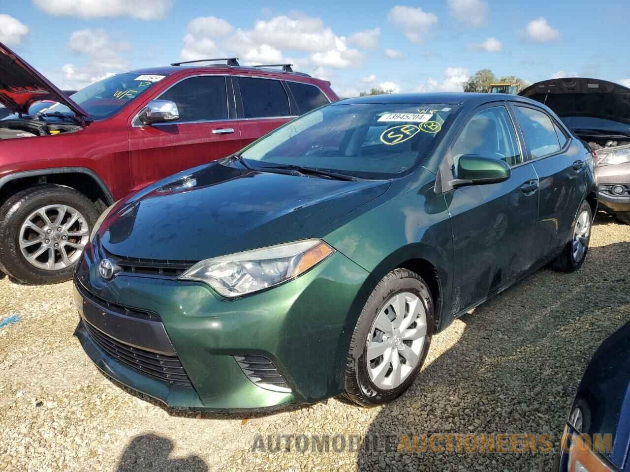 5YFBURHE2FP235046 TOYOTA COROLLA 2015