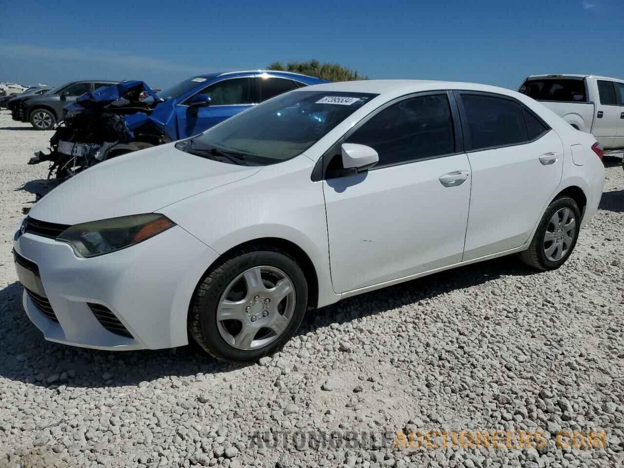 5YFBURHE2FP247116 TOYOTA COROLLA 2015