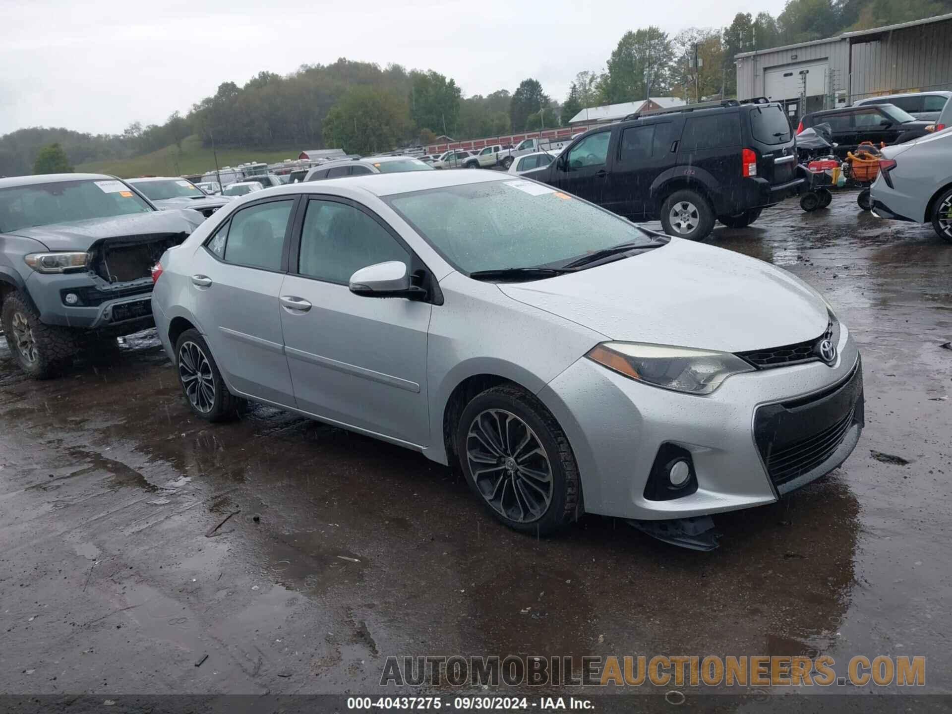 5YFBURHE2FP248217 TOYOTA COROLLA 2015