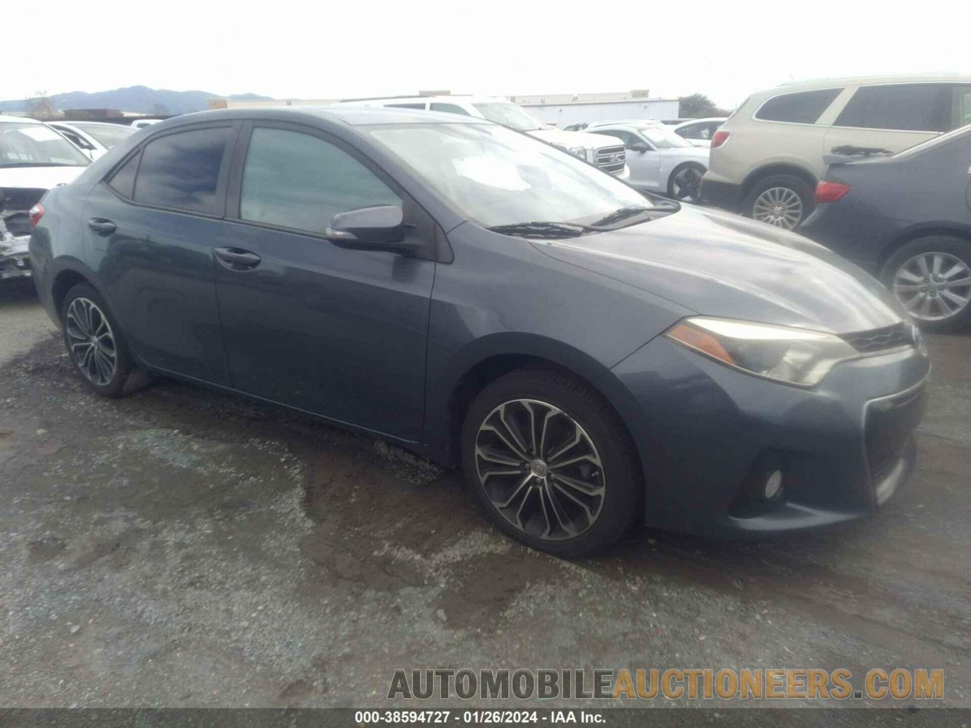 5YFBURHE2FP249836 TOYOTA COROLLA 2015