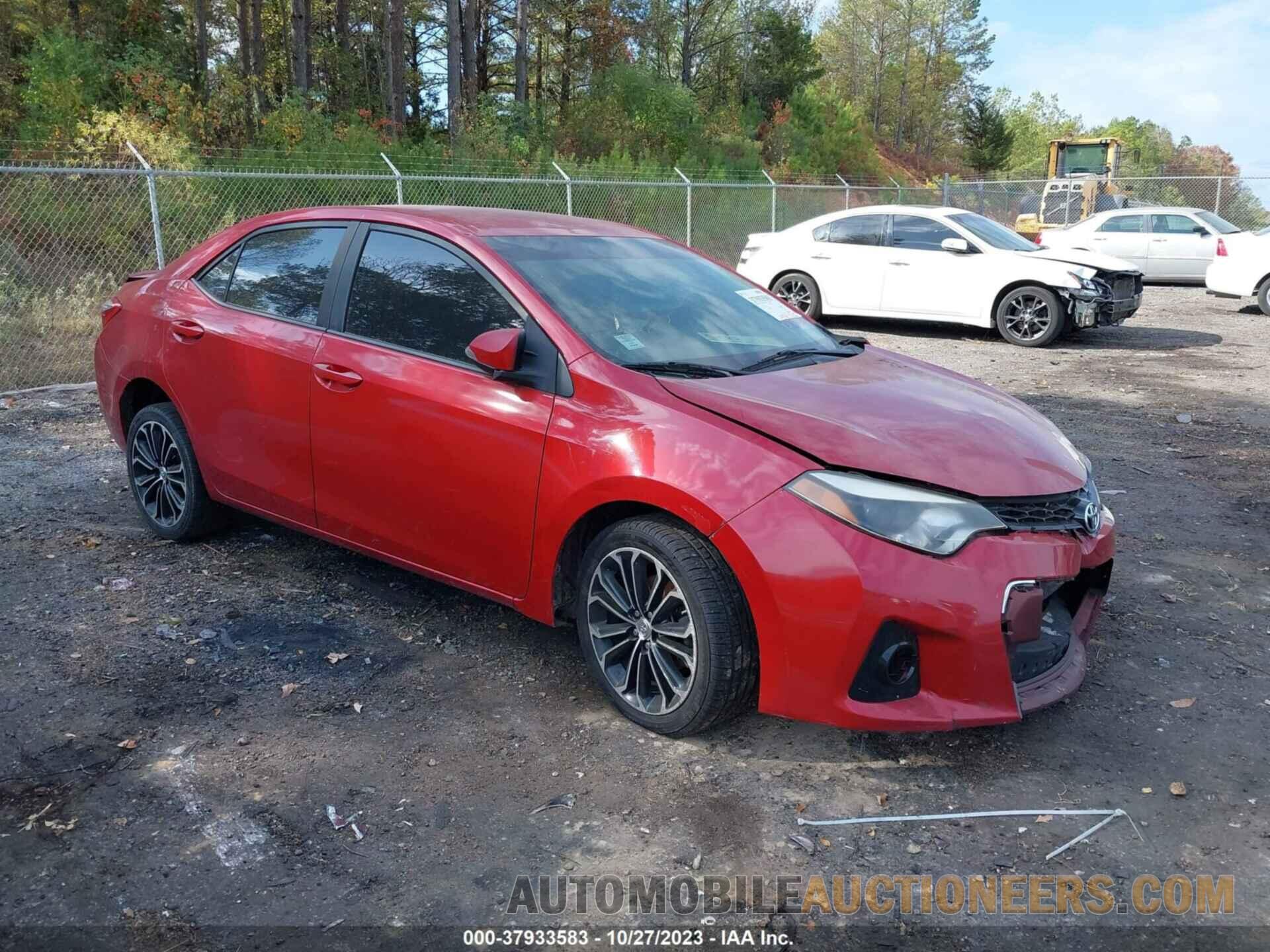 5YFBURHE2FP251862 TOYOTA COROLLA 2015