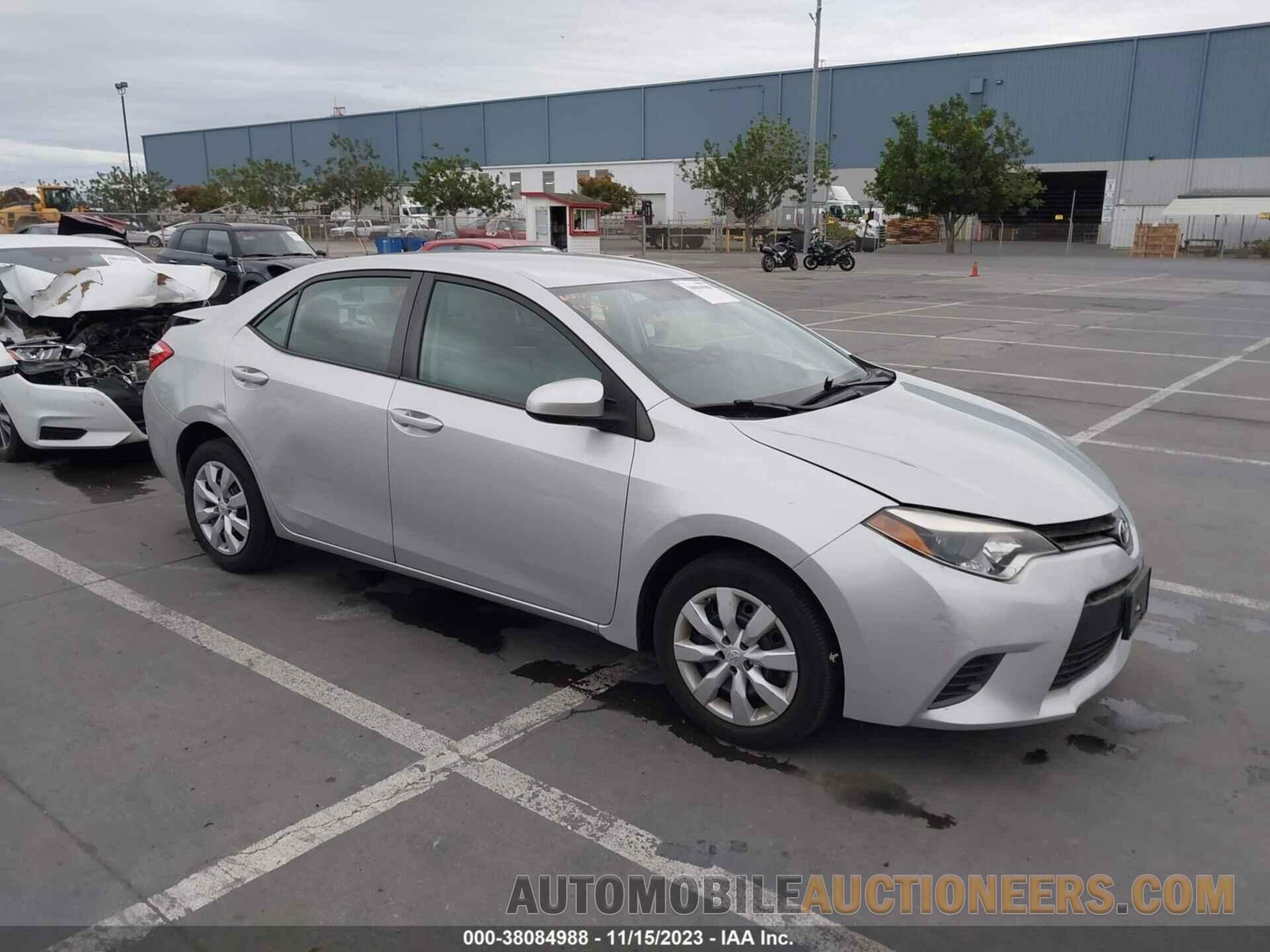 5YFBURHE2FP254602 TOYOTA COROLLA 2015