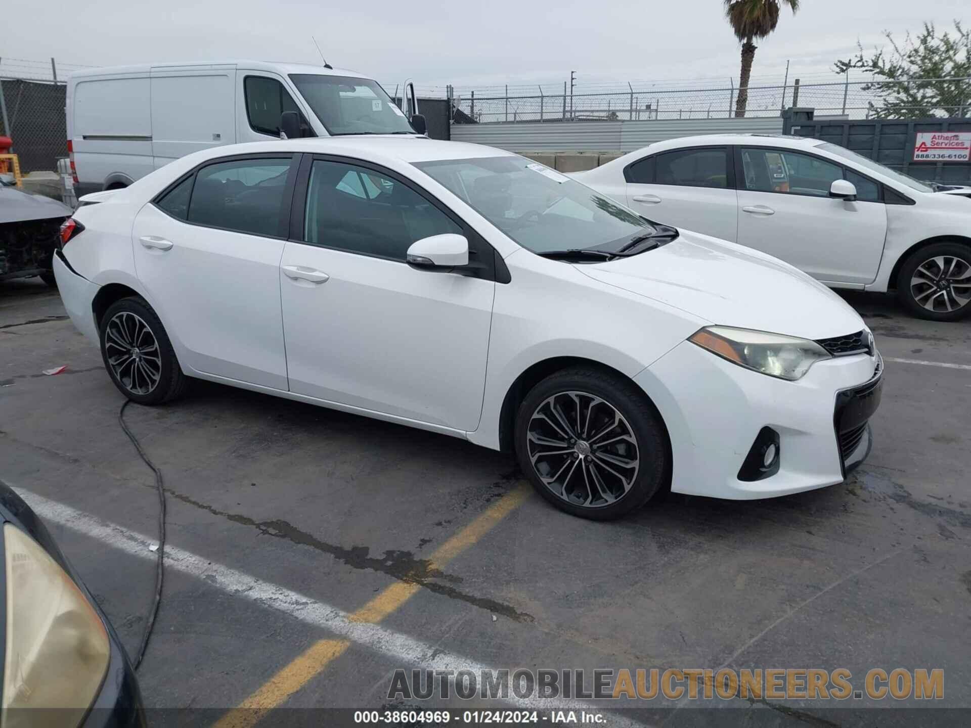 5YFBURHE2FP256950 TOYOTA COROLLA 2015