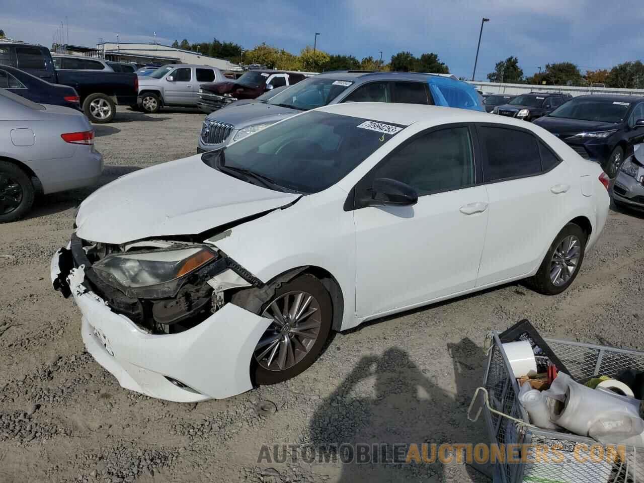 5YFBURHE2FP258519 TOYOTA COROLLA 2015