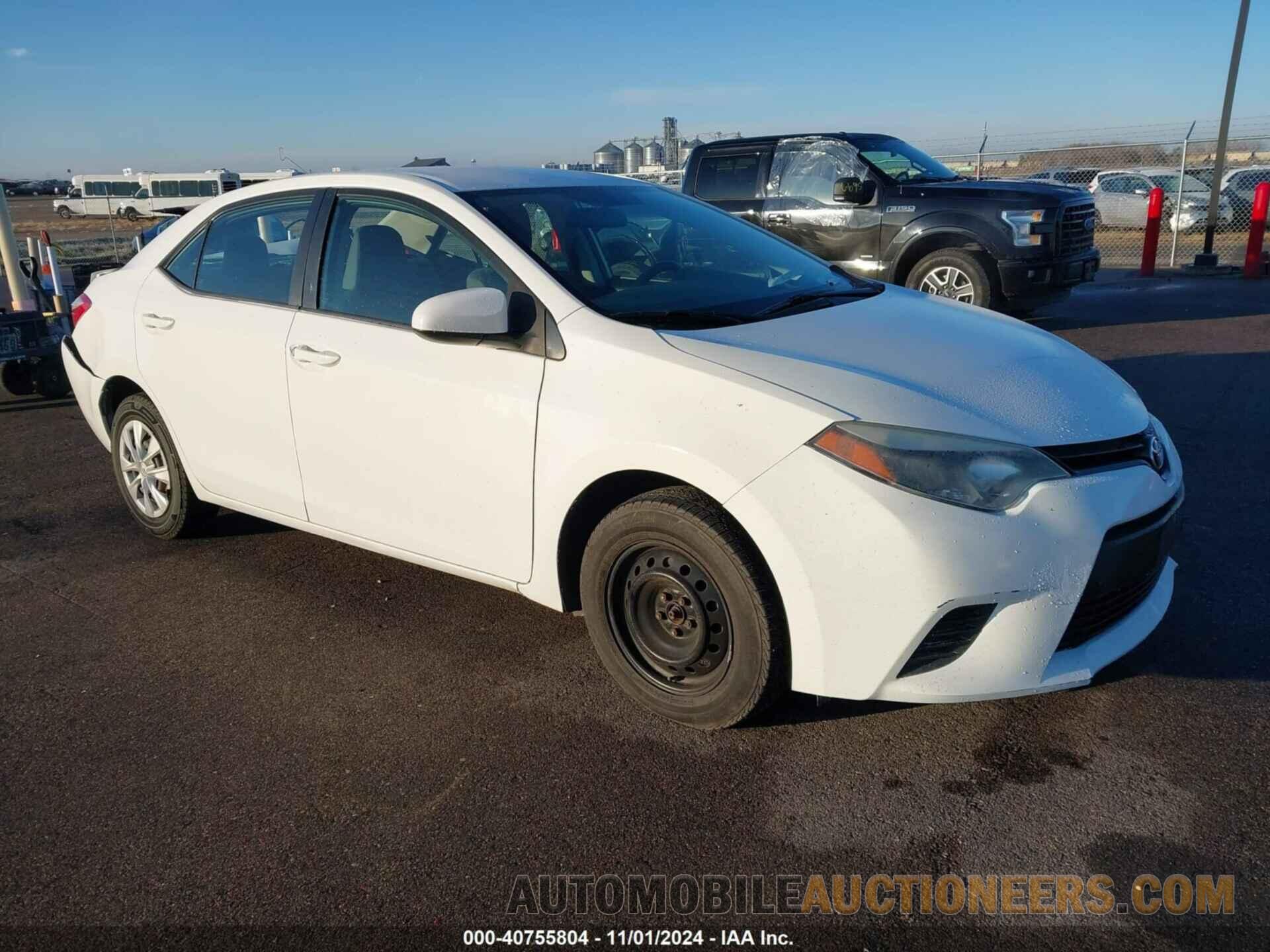 5YFBURHE2FP261713 TOYOTA COROLLA 2015