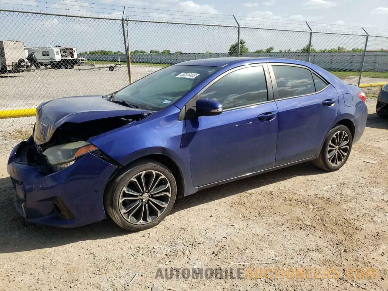 5YFBURHE2FP263848 TOYOTA COROLLA 2015