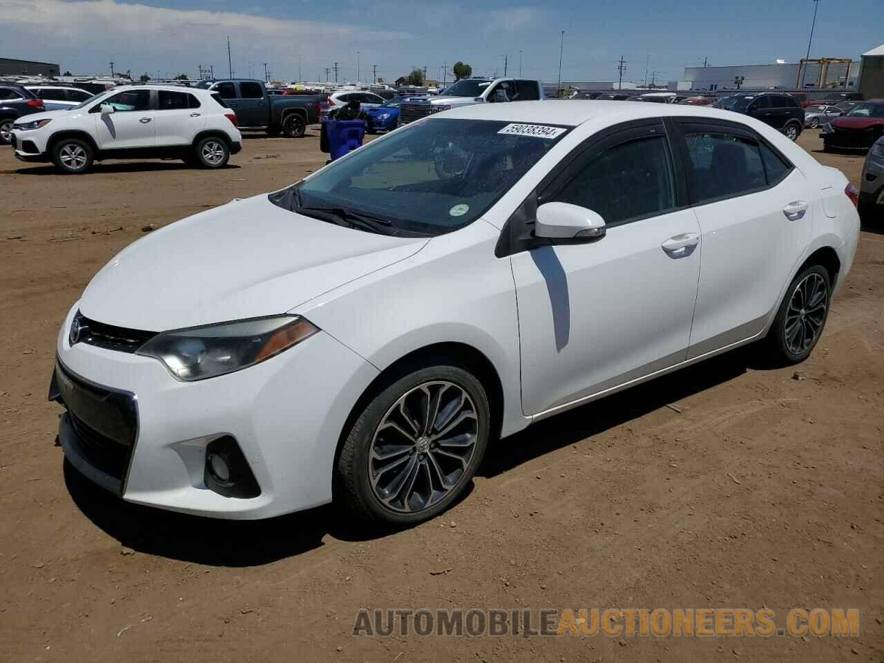 5YFBURHE2FP264899 TOYOTA COROLLA 2015