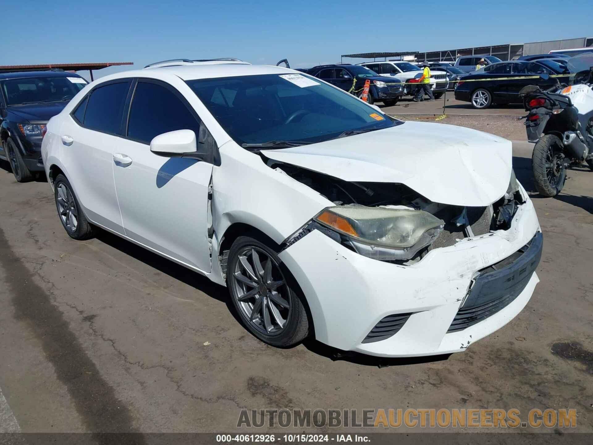 5YFBURHE2FP265471 TOYOTA COROLLA 2015