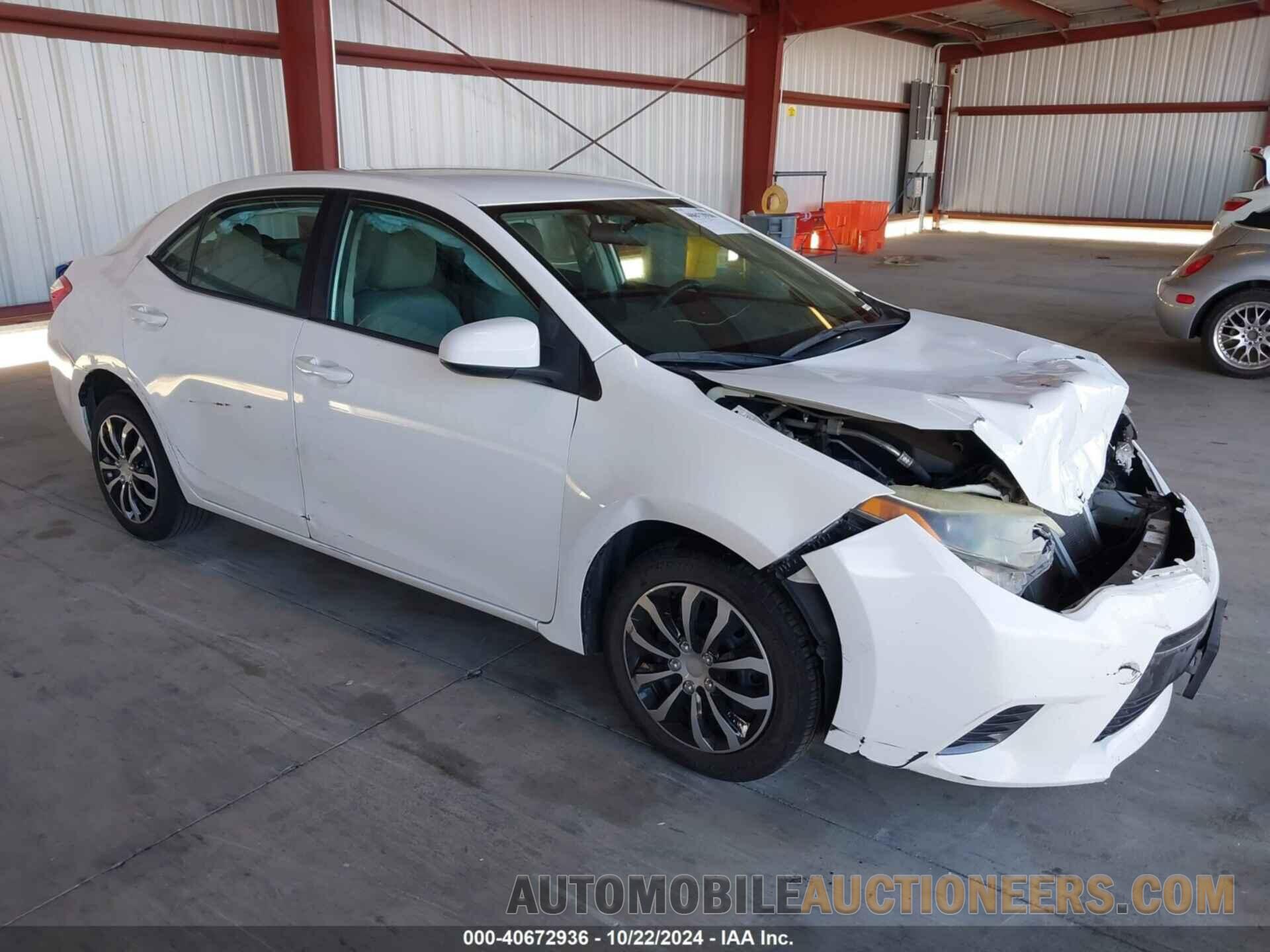 5YFBURHE2FP265860 TOYOTA COROLLA 2015