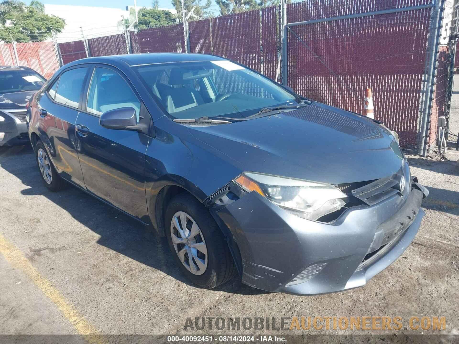 5YFBURHE2FP266247 TOYOTA COROLLA 2015