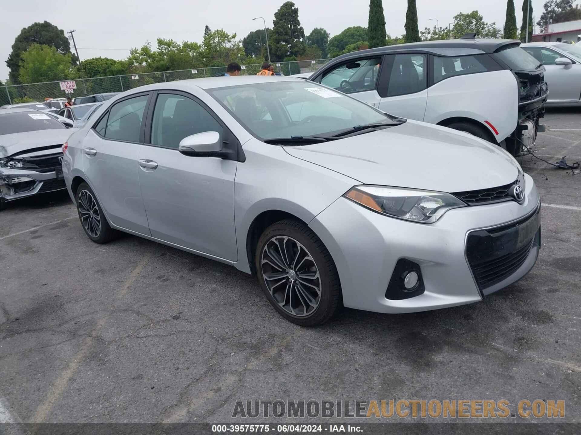 5YFBURHE2FP266605 TOYOTA COROLLA 2015