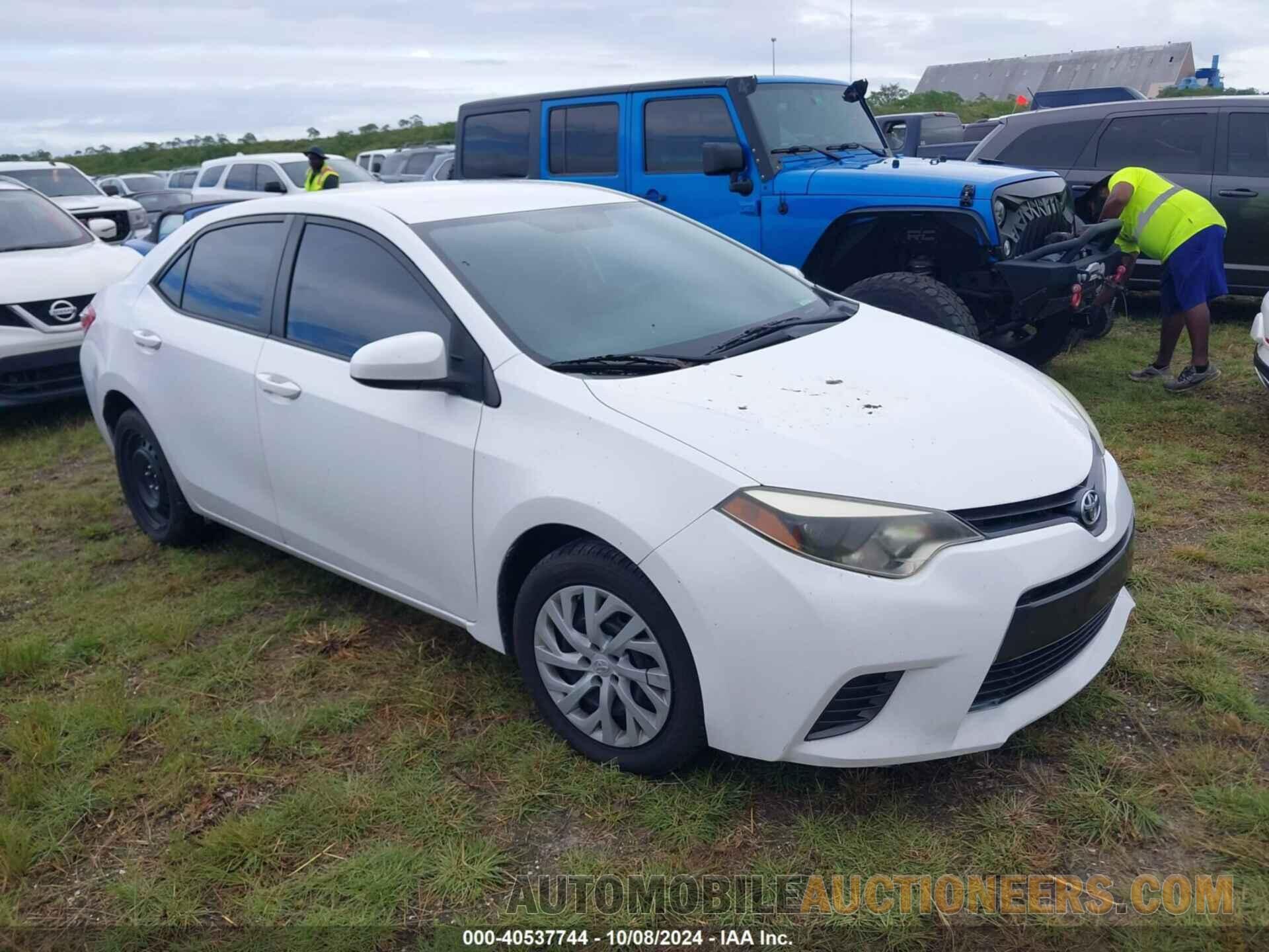 5YFBURHE2FP267771 TOYOTA COROLLA 2015