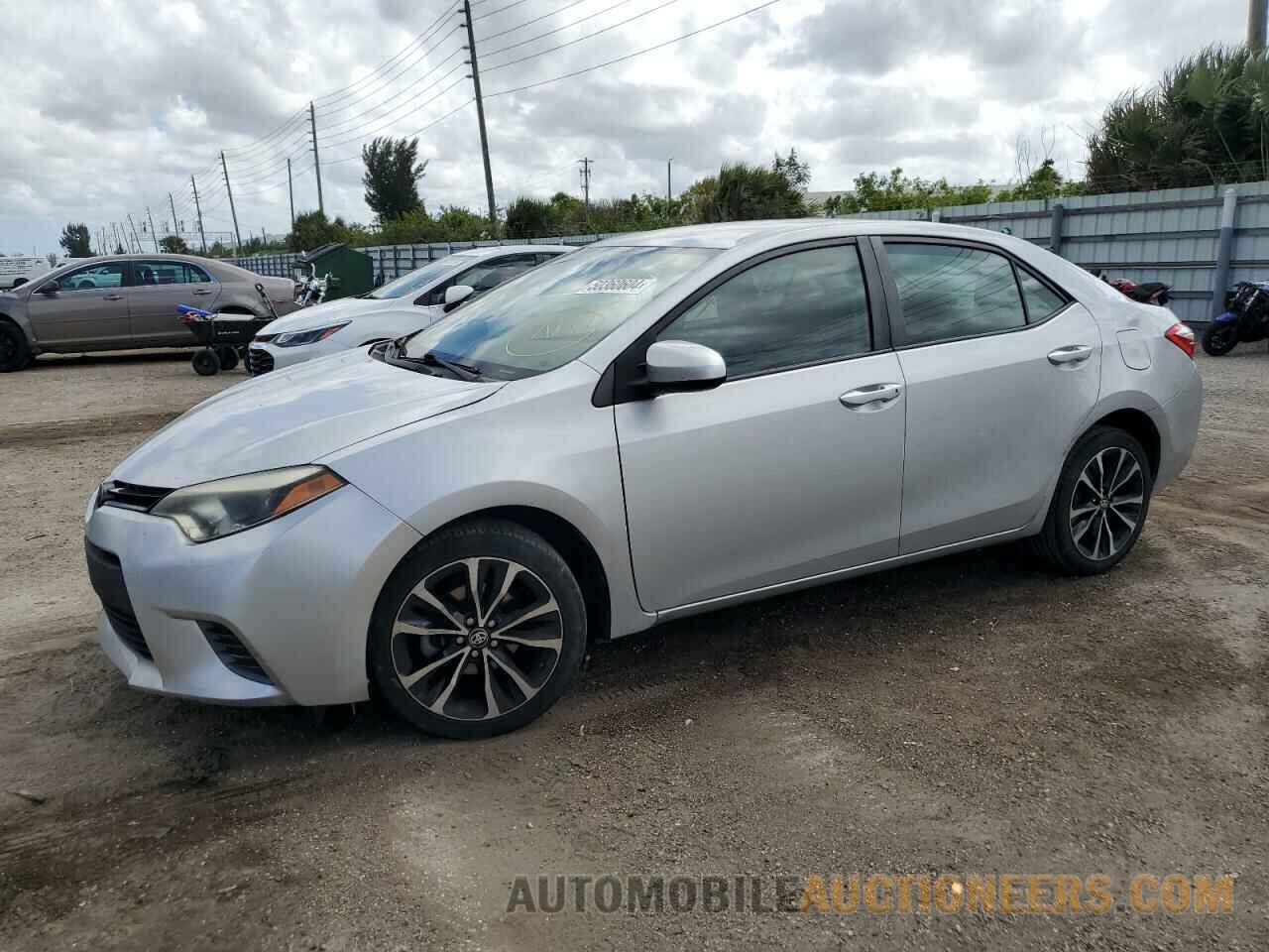 5YFBURHE2FP268256 TOYOTA COROLLA 2015