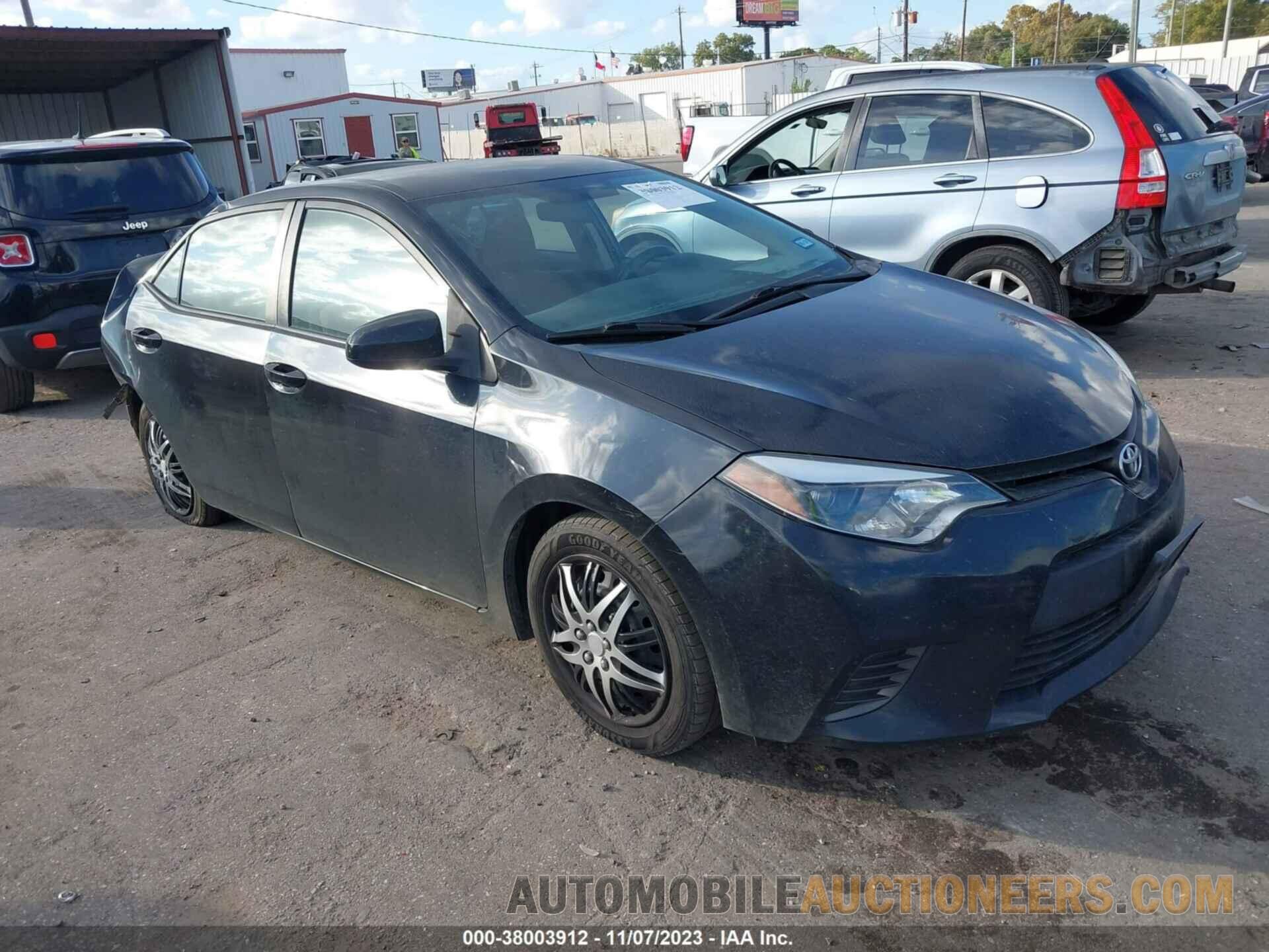 5YFBURHE2FP268872 TOYOTA COROLLA 2015