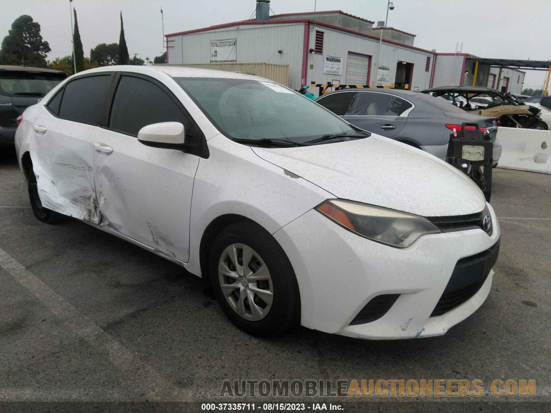 5YFBURHE2FP272968 TOYOTA COROLLA 2015