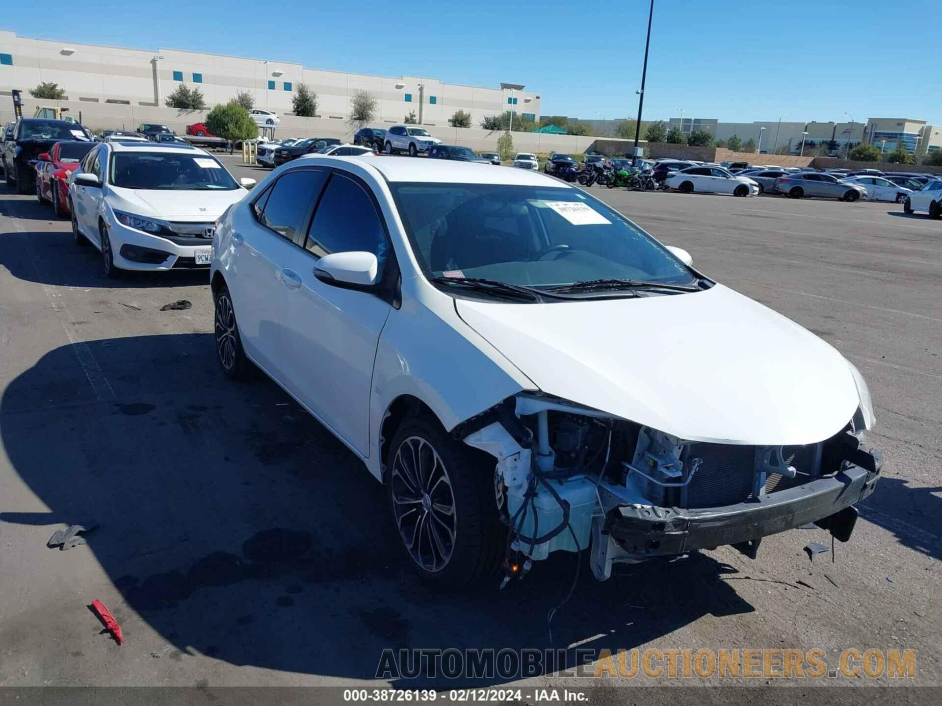 5YFBURHE2FP278740 TOYOTA COROLLA 2015