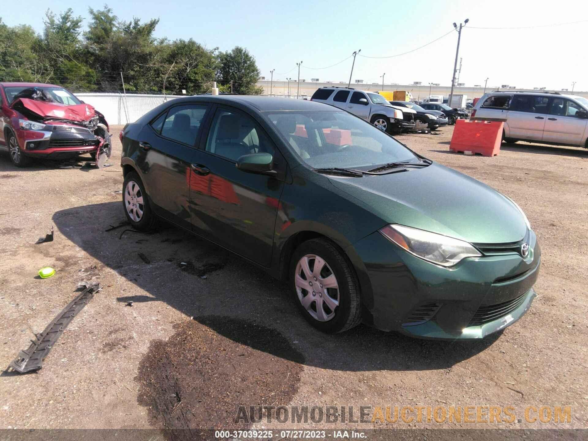 5YFBURHE2FP280942 TOYOTA COROLLA 2015