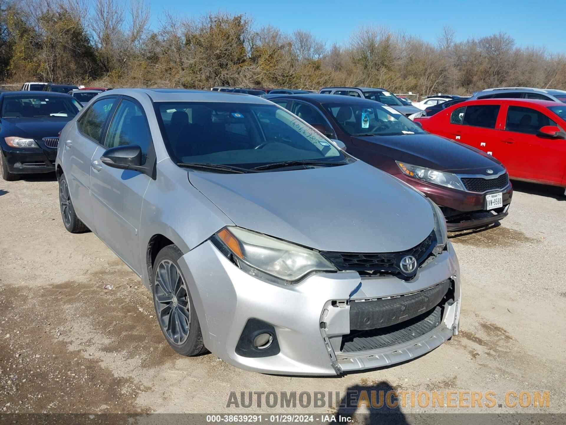 5YFBURHE2FP284148 TOYOTA COROLLA 2015