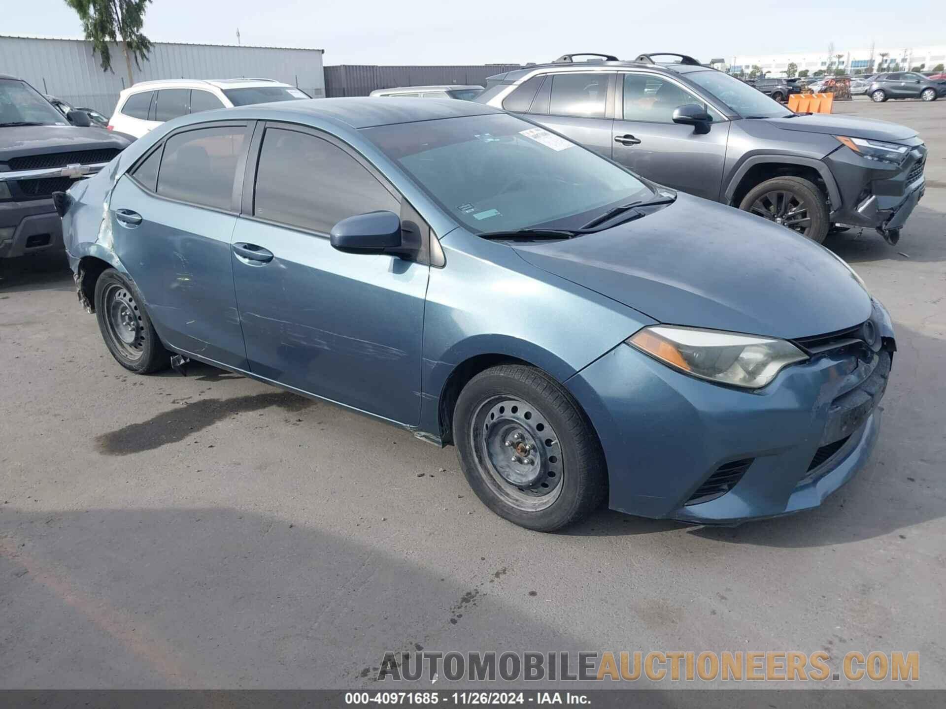 5YFBURHE2FP284781 TOYOTA COROLLA 2015