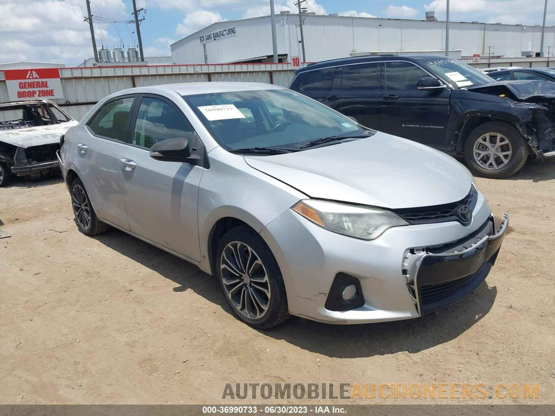 5YFBURHE2FP286501 TOYOTA COROLLA 2015