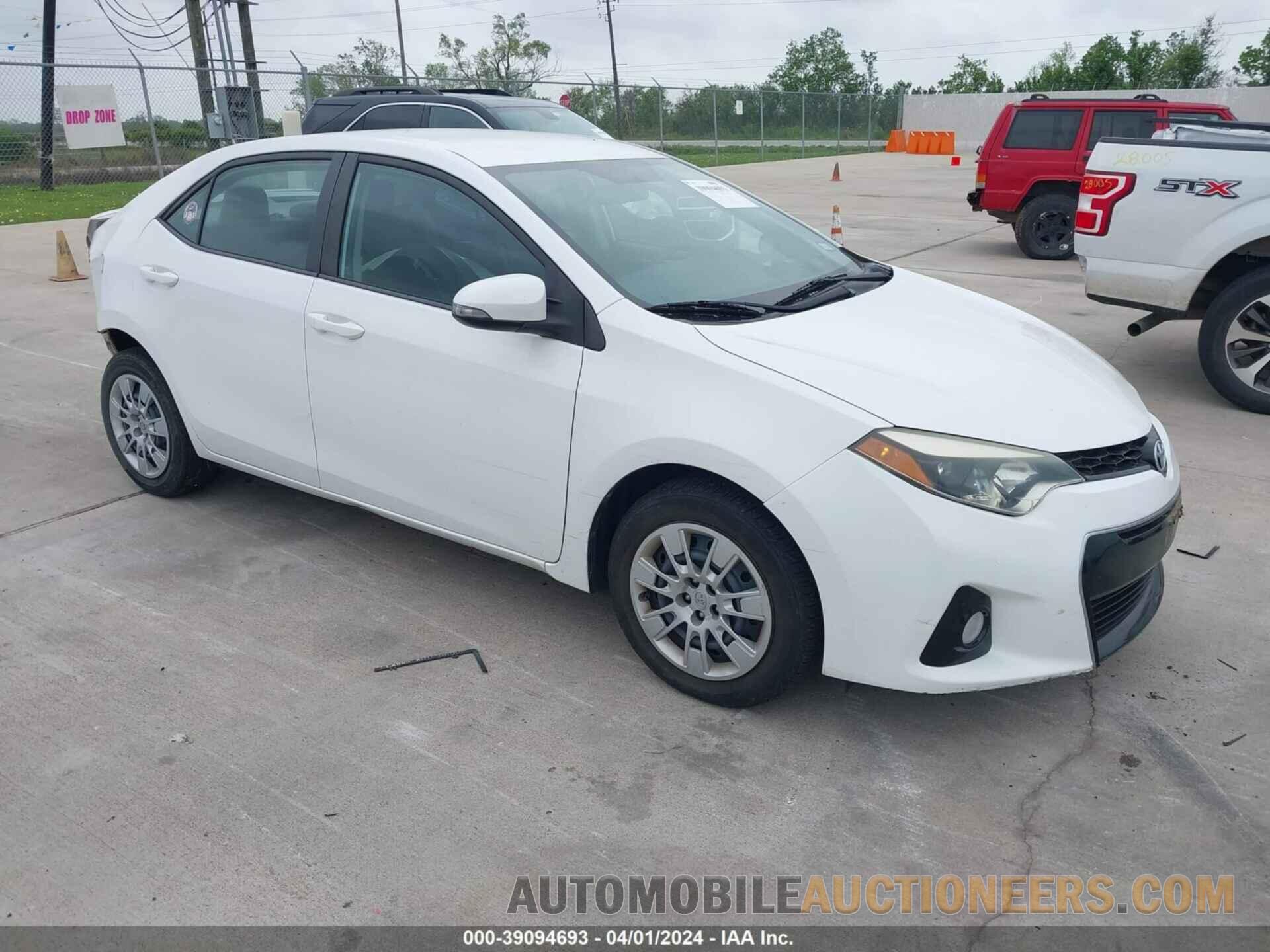 5YFBURHE2FP286711 TOYOTA COROLLA 2015