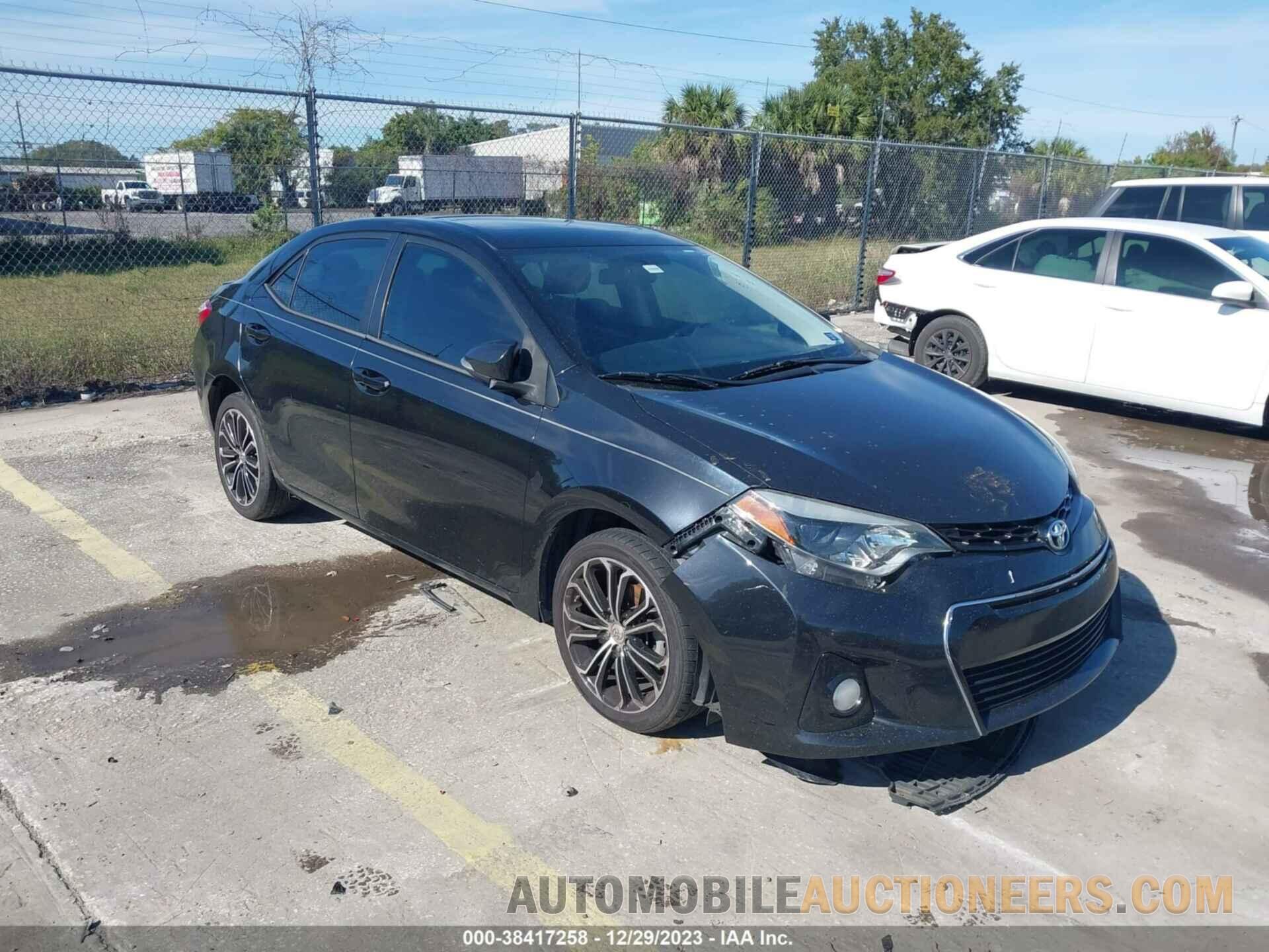 5YFBURHE2FP287972 TOYOTA COROLLA 2015