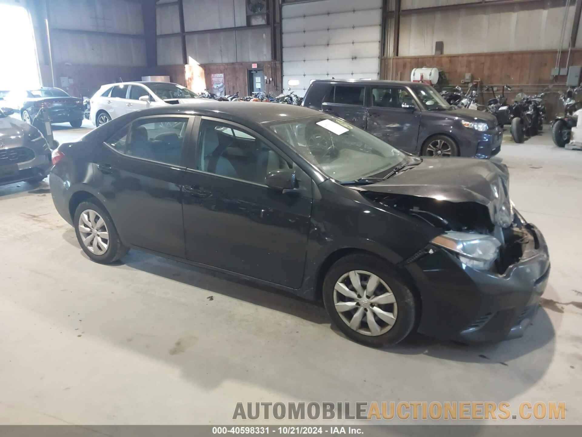 5YFBURHE2FP289298 TOYOTA COROLLA 2015