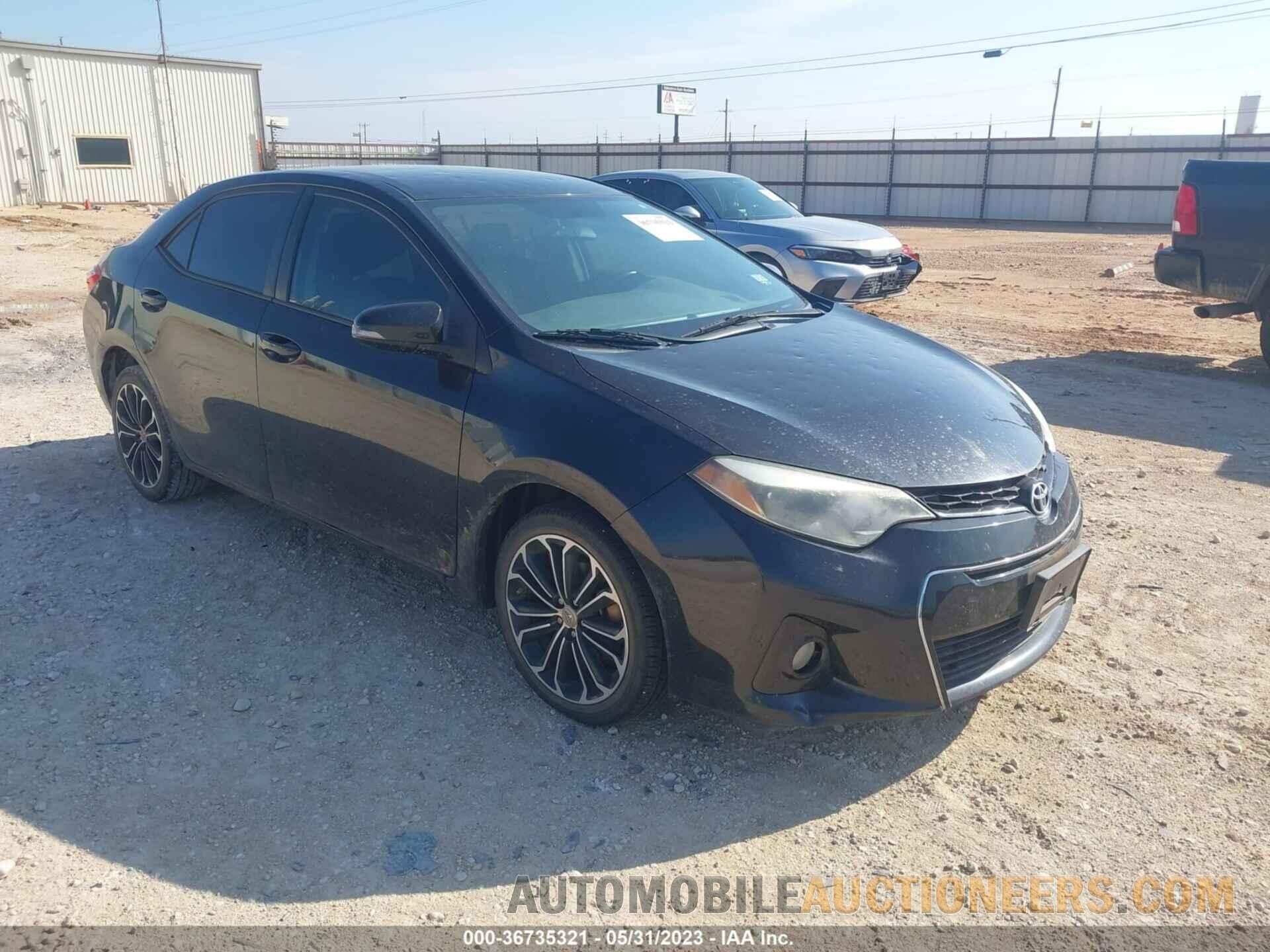 5YFBURHE2FP289494 TOYOTA COROLLA 2015