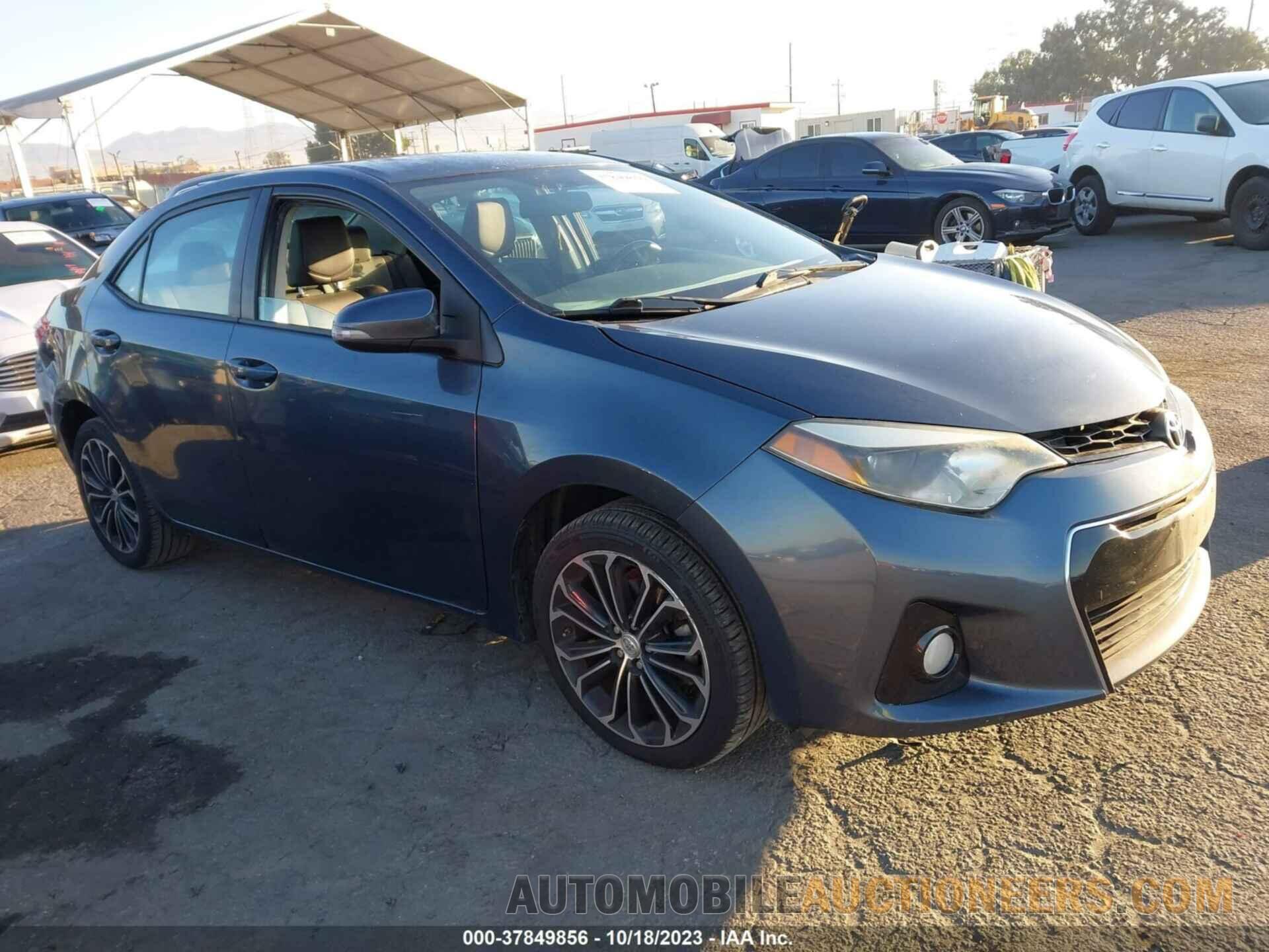 5YFBURHE2FP292430 TOYOTA COROLLA 2015