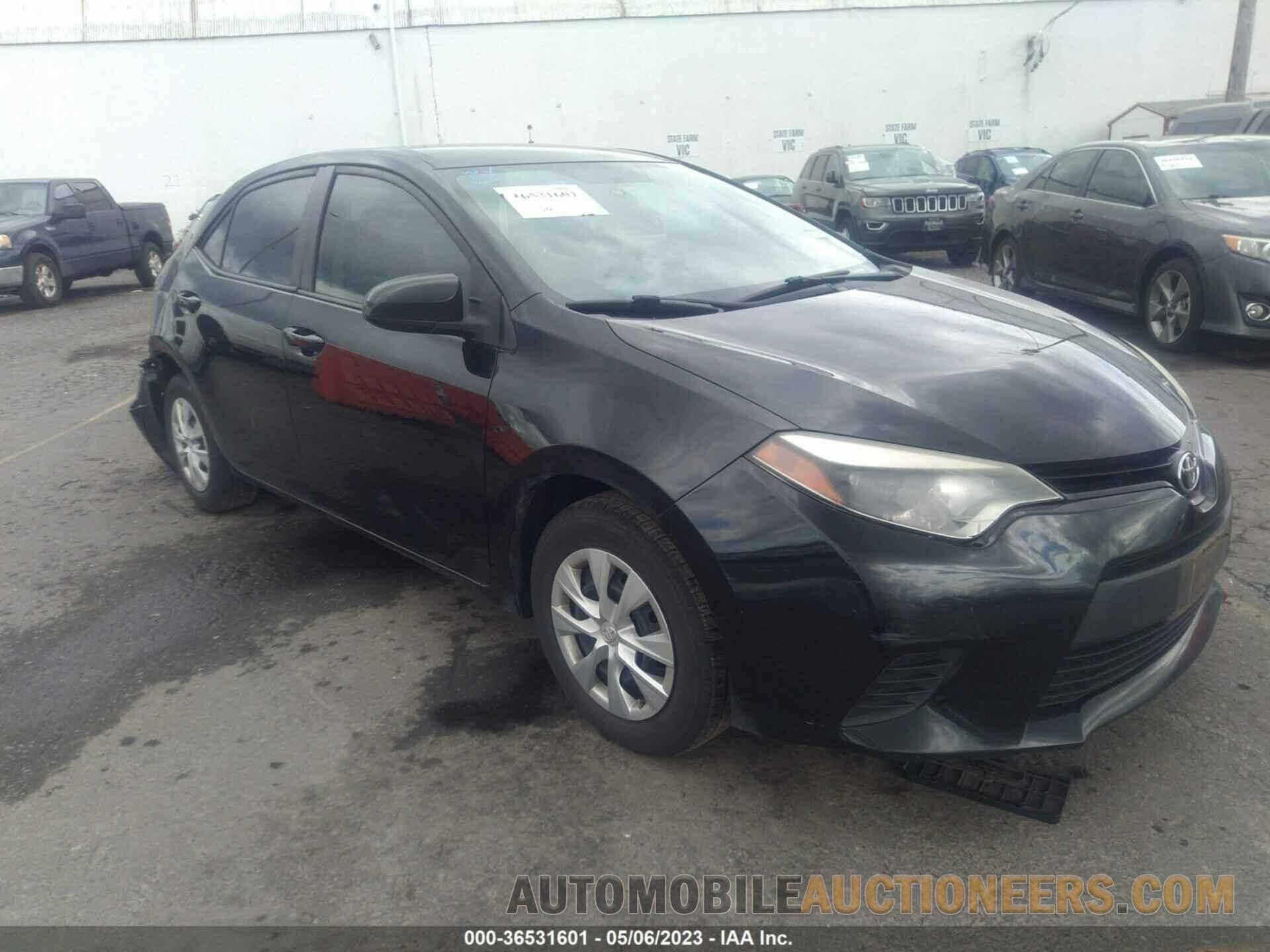 5YFBURHE2FP292685 TOYOTA COROLLA 2015