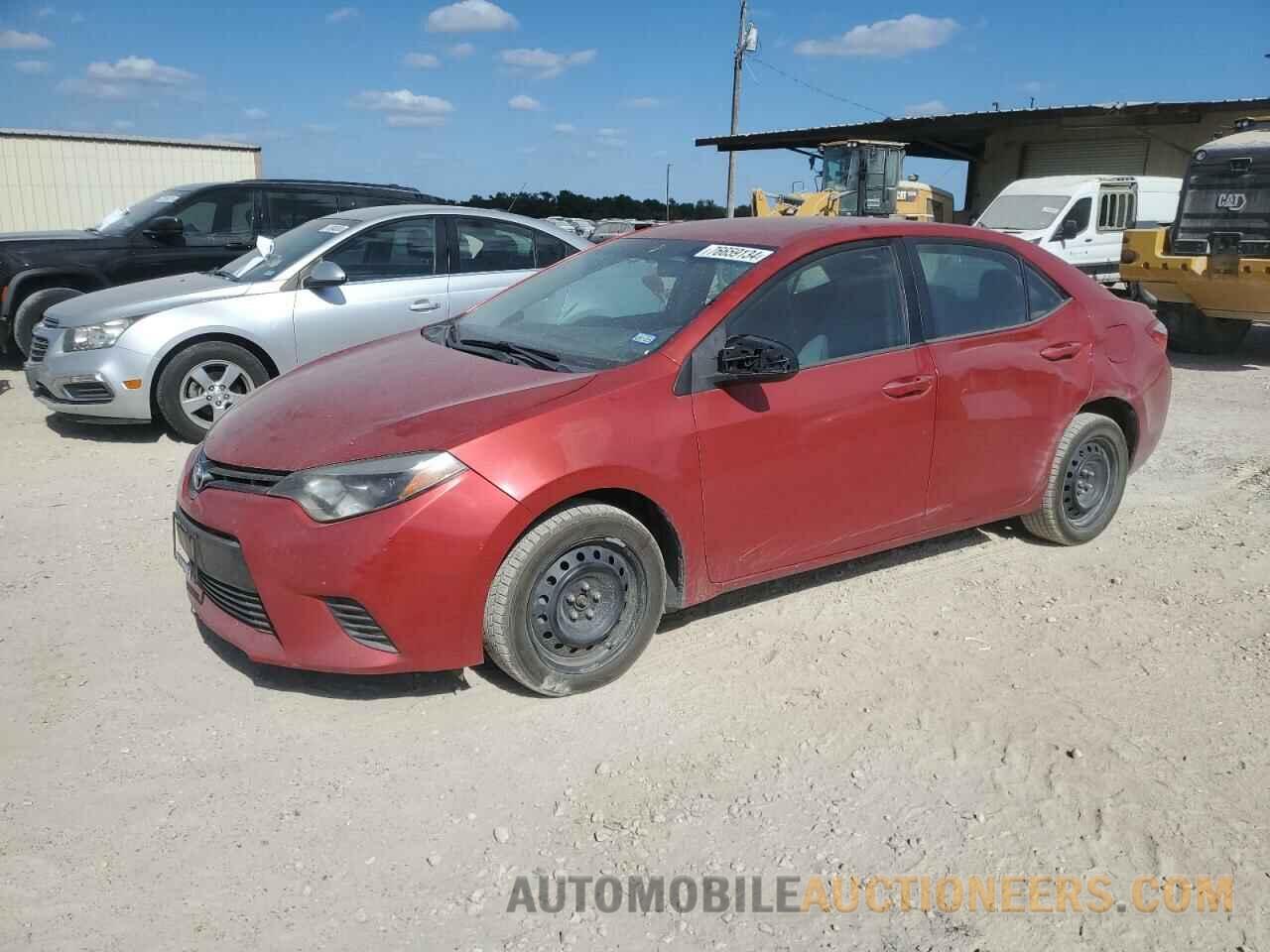 5YFBURHE2FP297191 TOYOTA COROLLA 2015