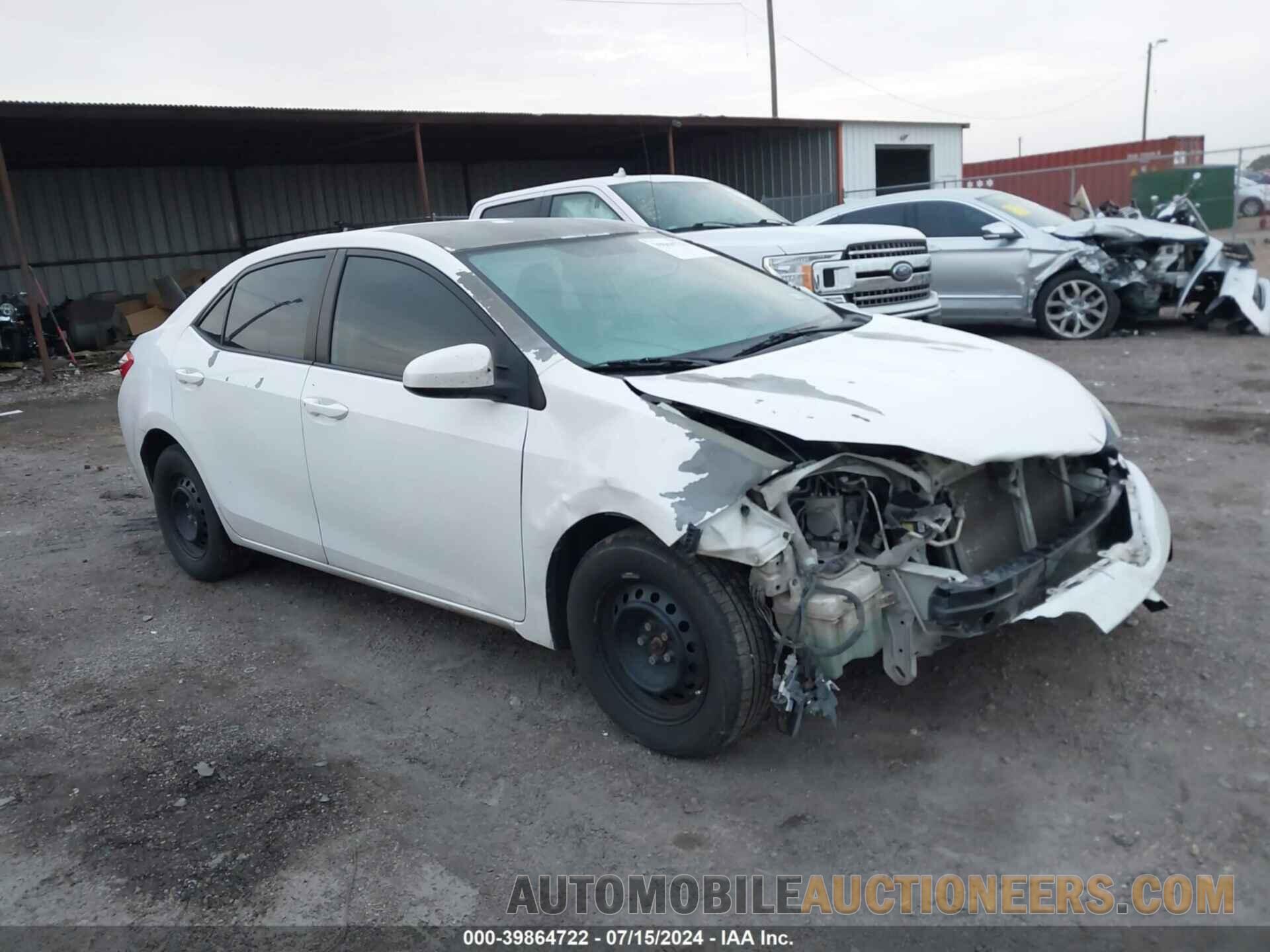 5YFBURHE2FP298972 TOYOTA COROLLA 2015