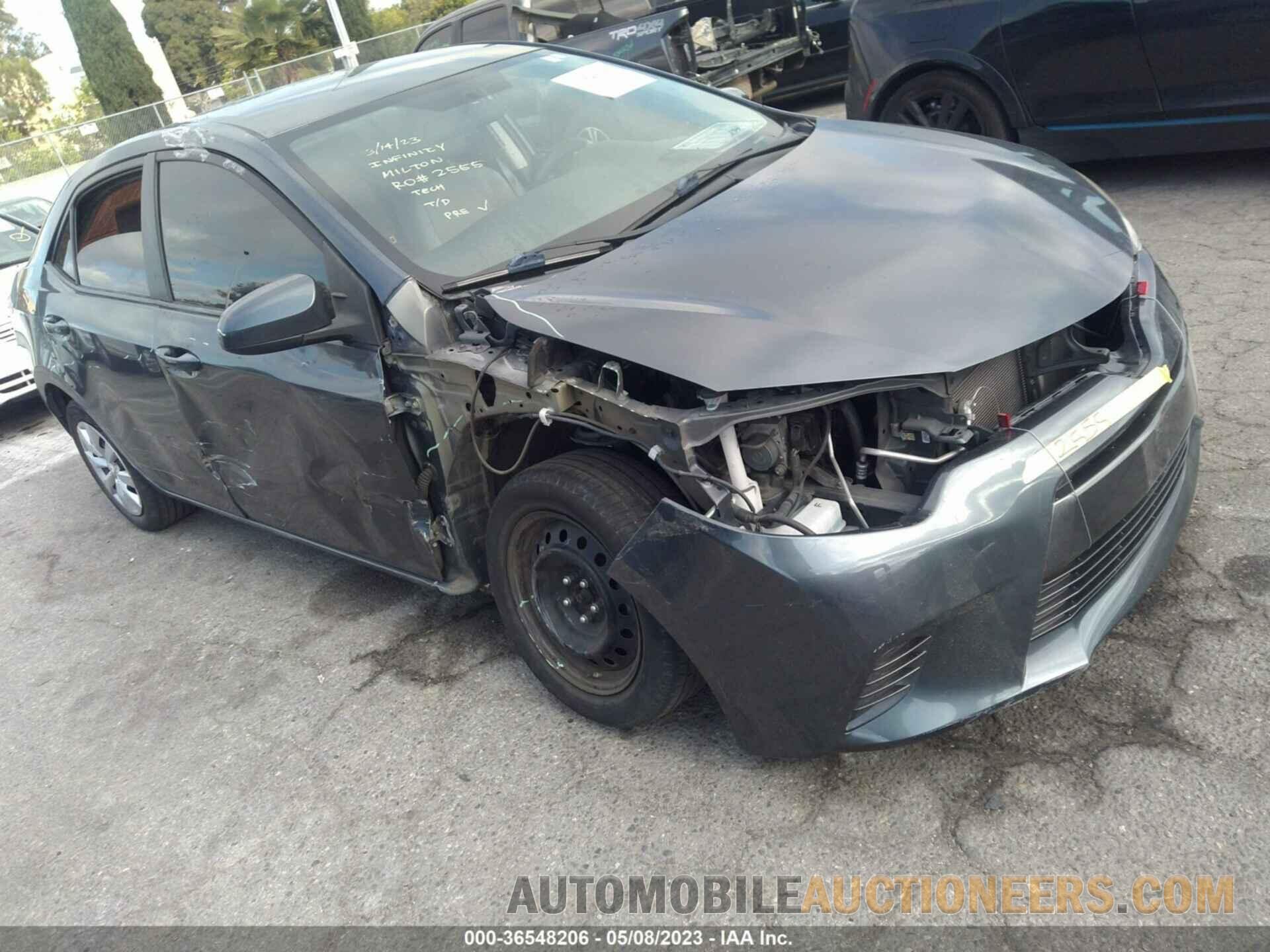 5YFBURHE2FP299488 TOYOTA COROLLA 2015