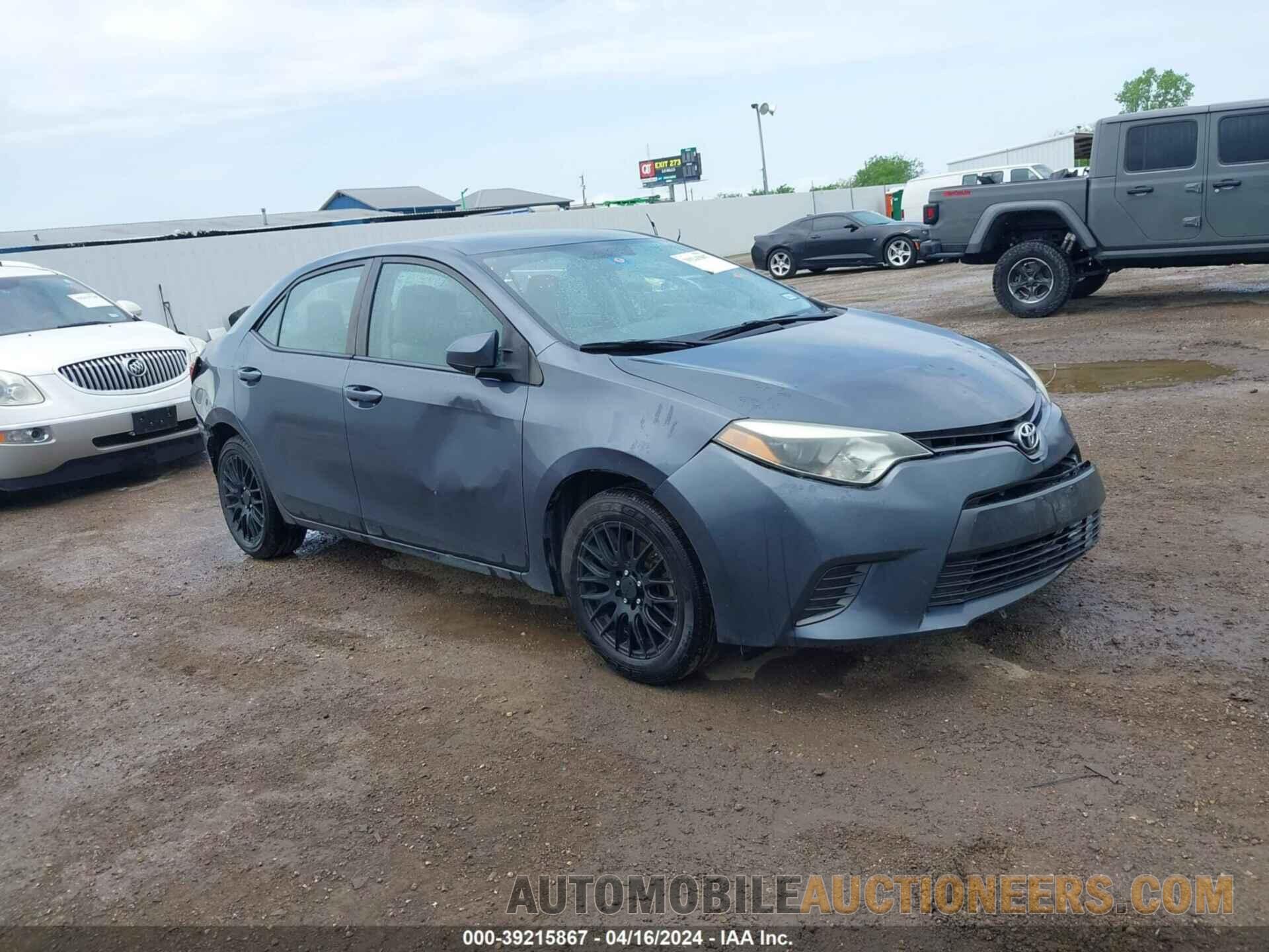 5YFBURHE2FP301112 TOYOTA COROLLA 2015