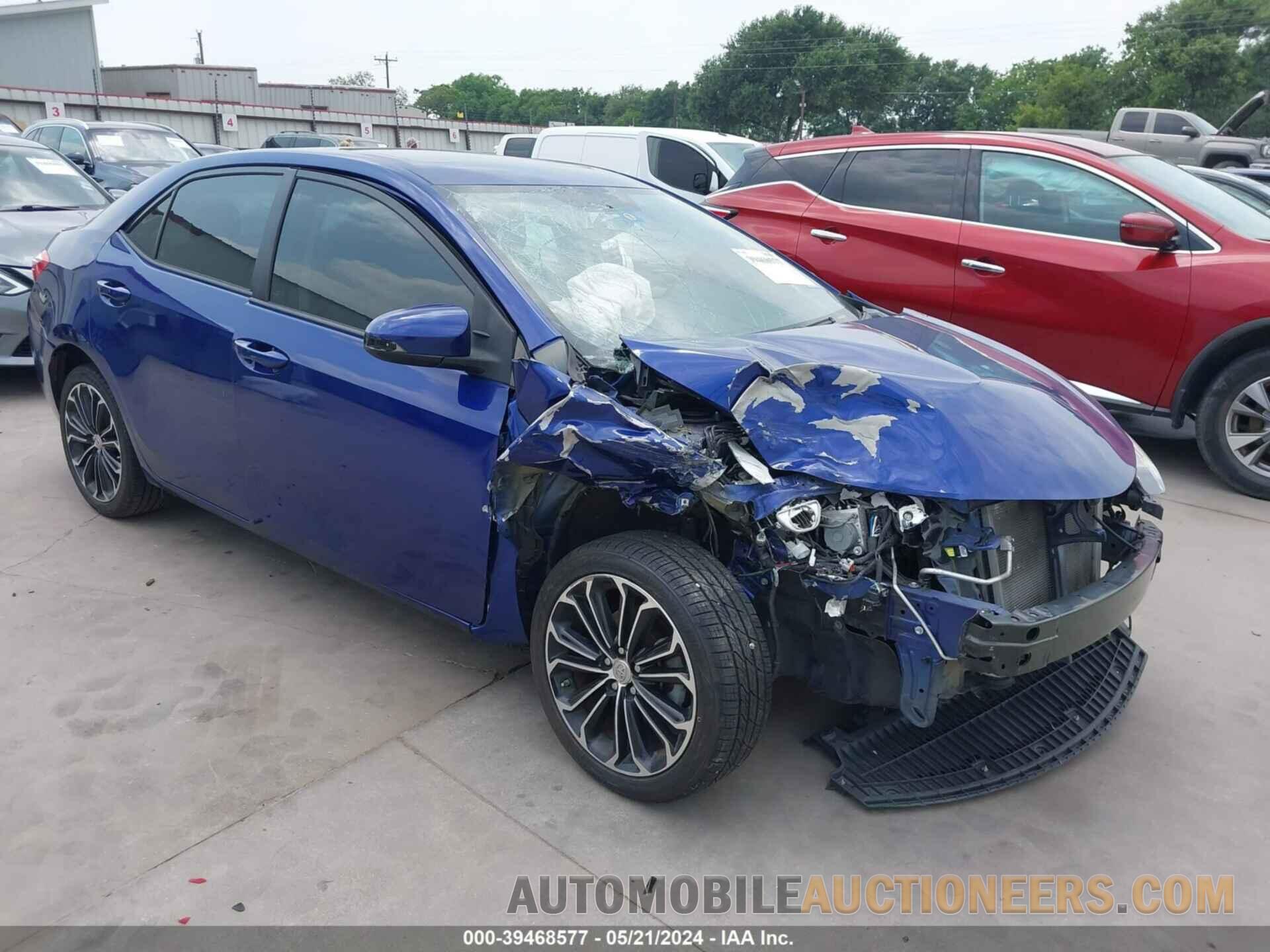 5YFBURHE2FP302423 TOYOTA COROLLA 2015