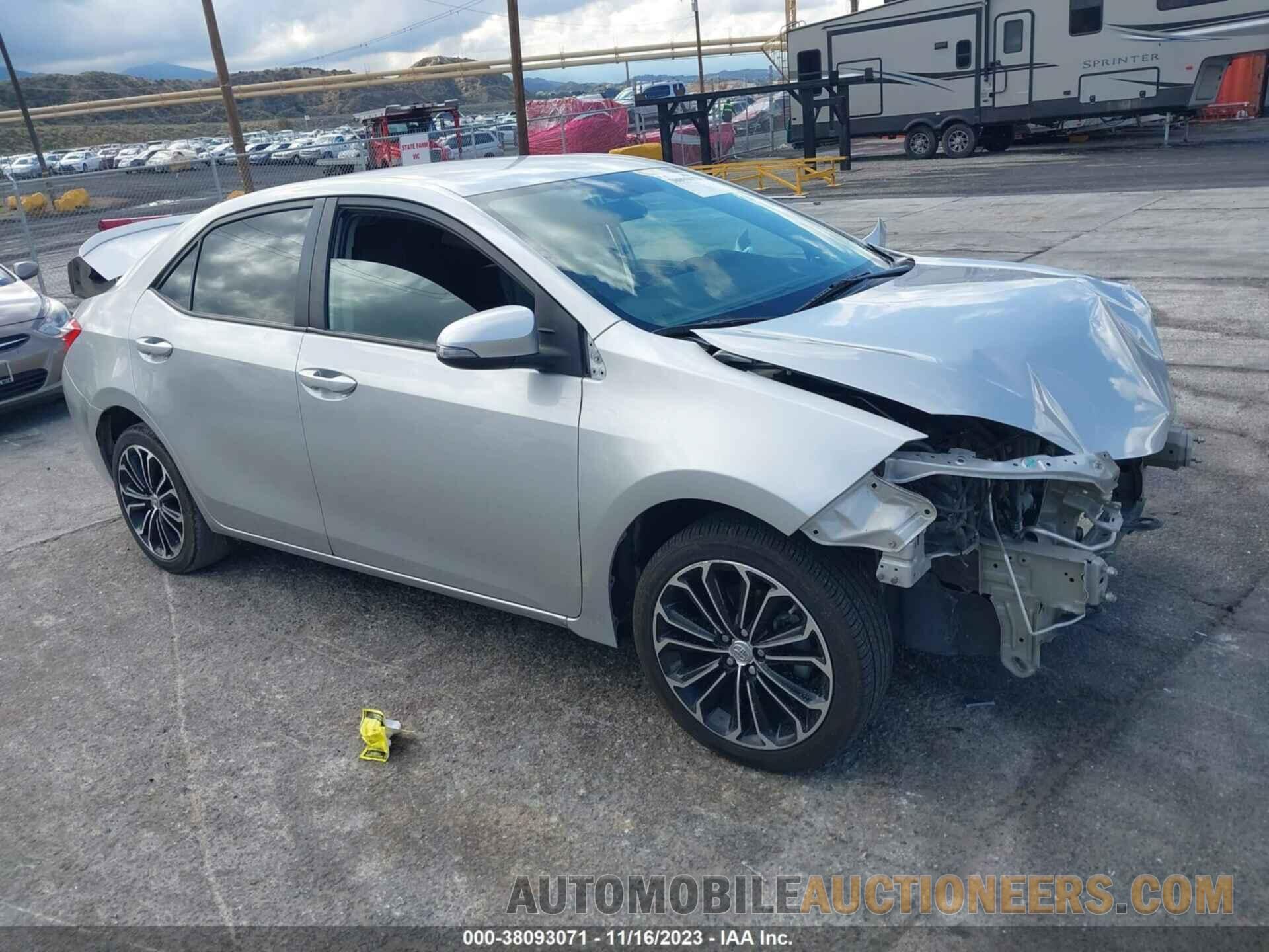 5YFBURHE2FP305581 TOYOTA COROLLA 2015