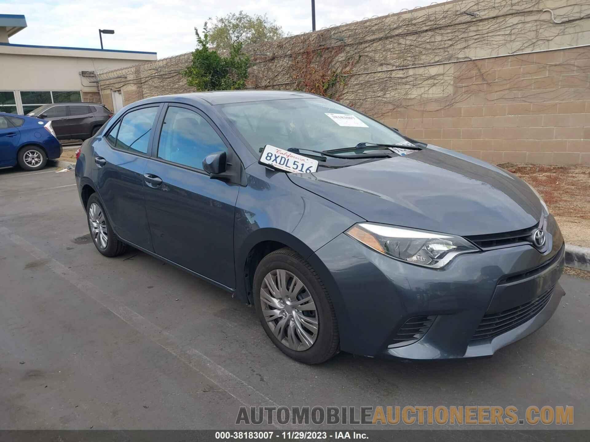 5YFBURHE2FP307931 TOYOTA COROLLA 2015